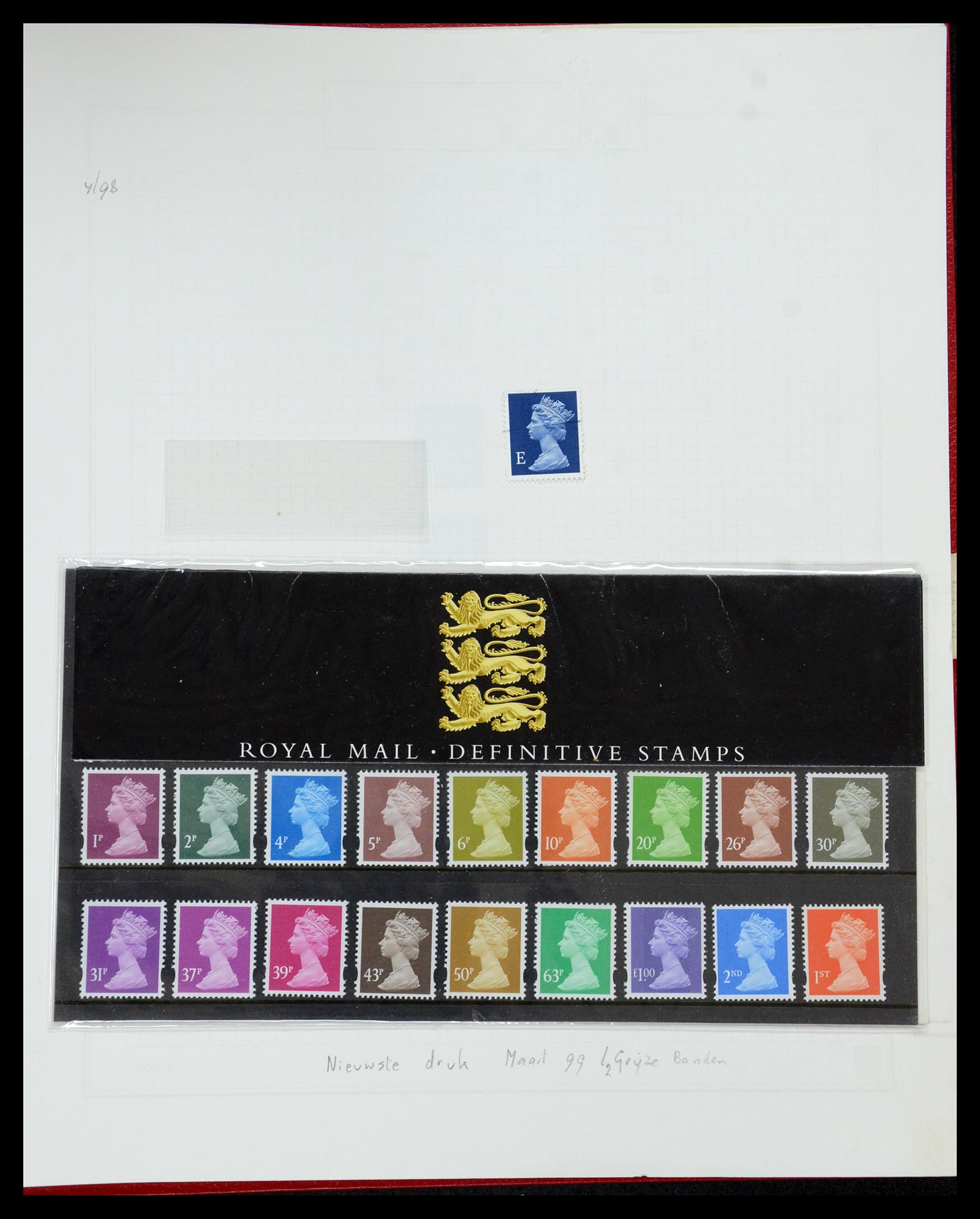 35867 194 - Postzegelverzameling 35867 Engeland 1971-2003.