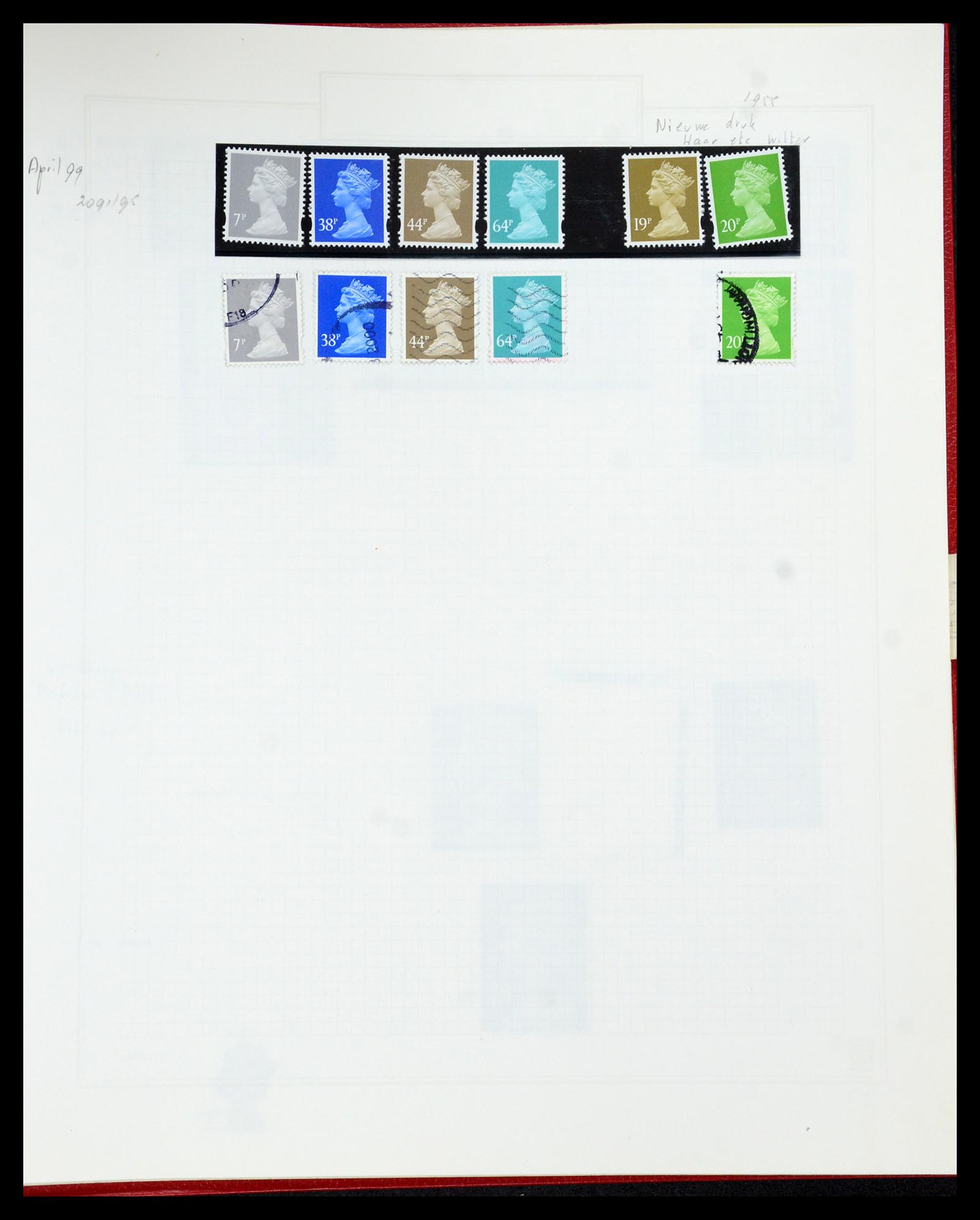 35867 196 - Postzegelverzameling 35867 Engeland 1971-2003.
