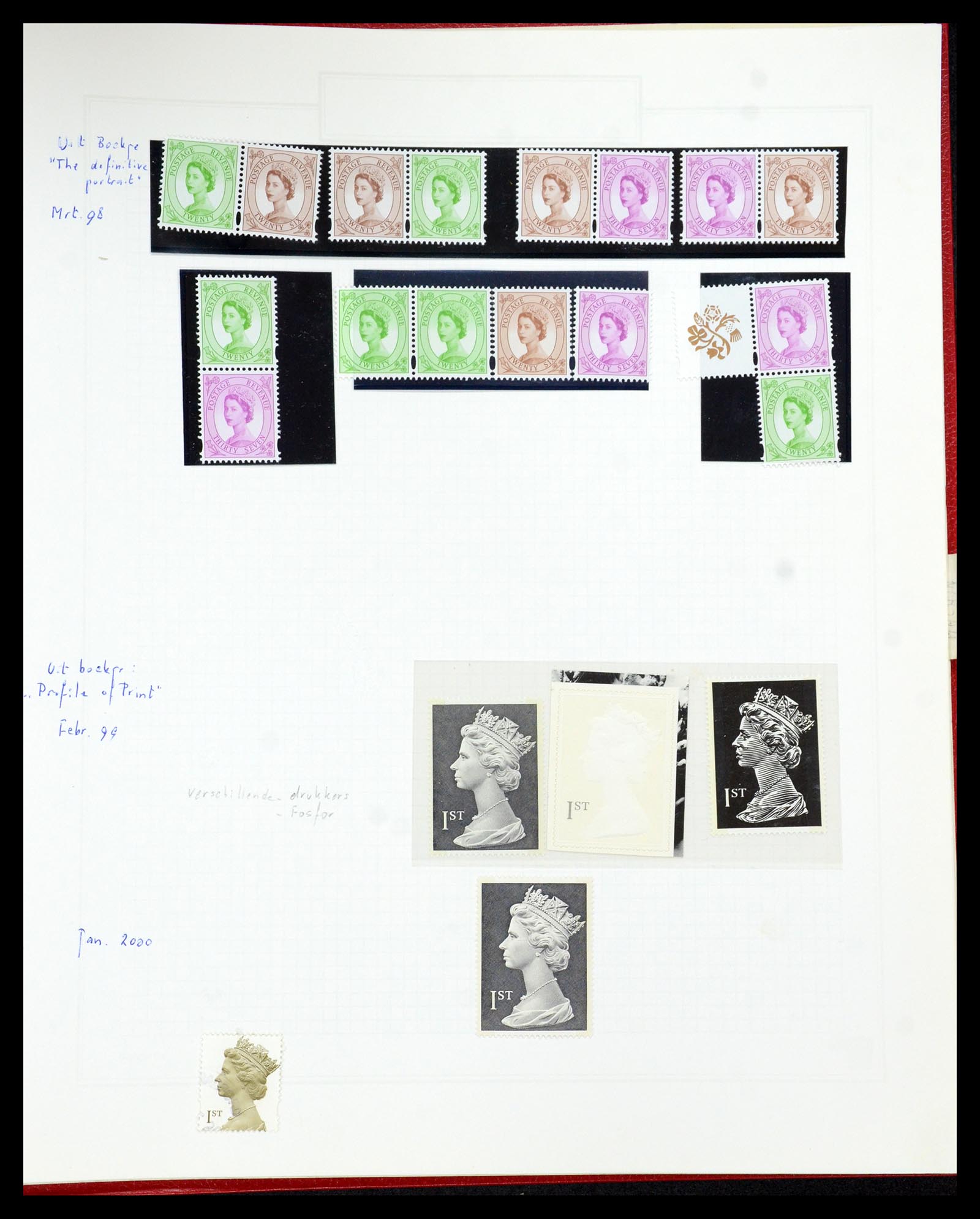 35867 197 - Postzegelverzameling 35867 Engeland 1971-2003.
