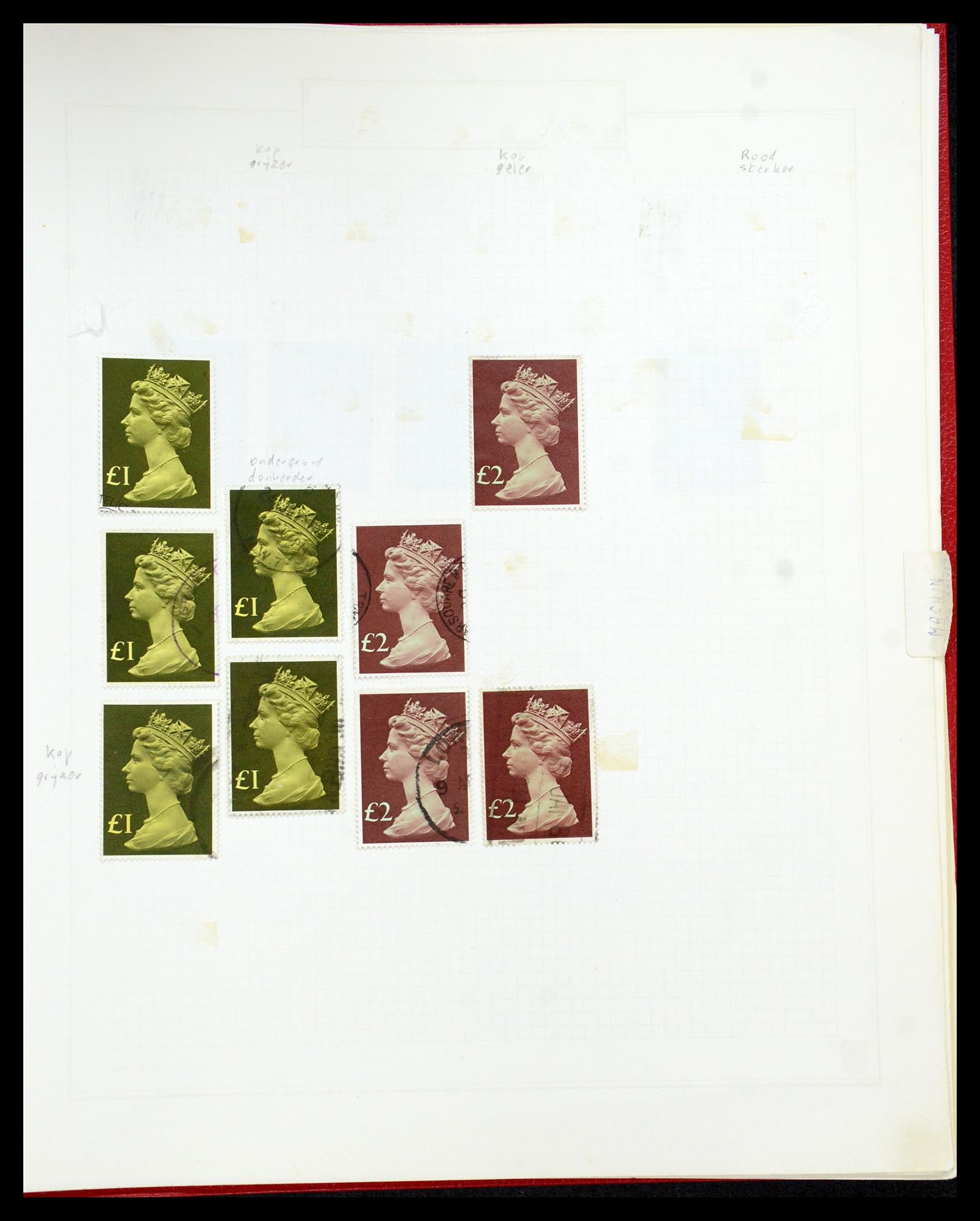 35867 198 - Postzegelverzameling 35867 Engeland 1971-2003.