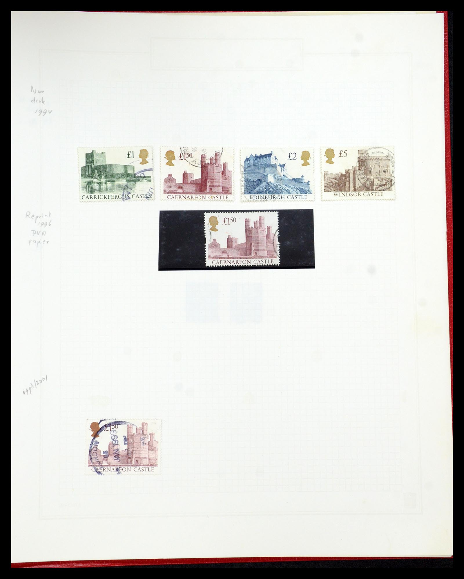 35867 201 - Postzegelverzameling 35867 Engeland 1971-2003.