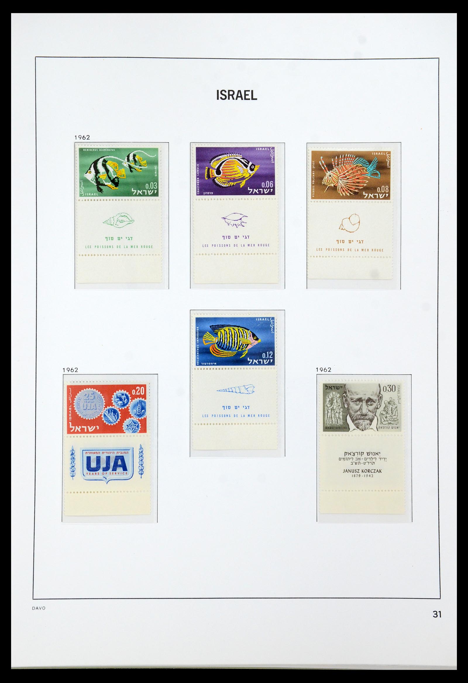 35868 038 - Postzegelverzameling 35868 Israël 1948-1989.