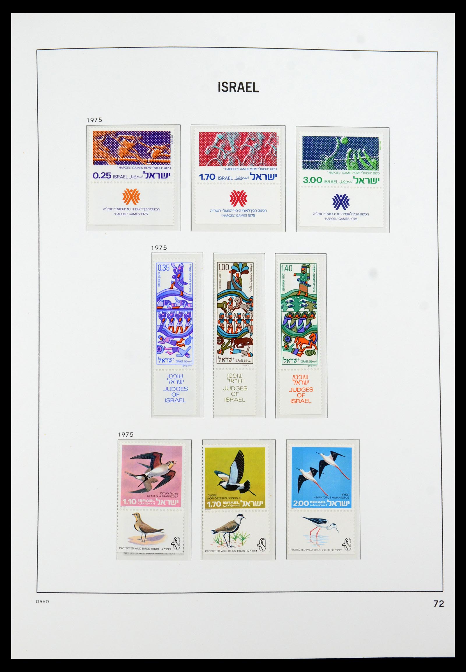 35868 098 - Postzegelverzameling 35868 Israël 1948-1989.