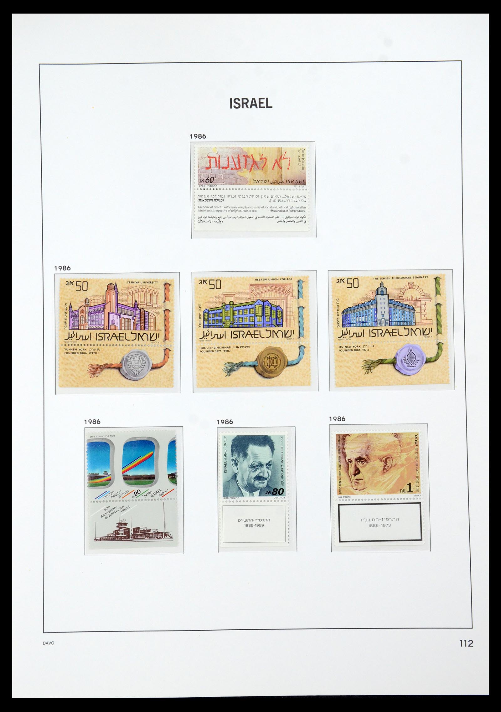 35868 142 - Postzegelverzameling 35868 Israël 1948-1989.