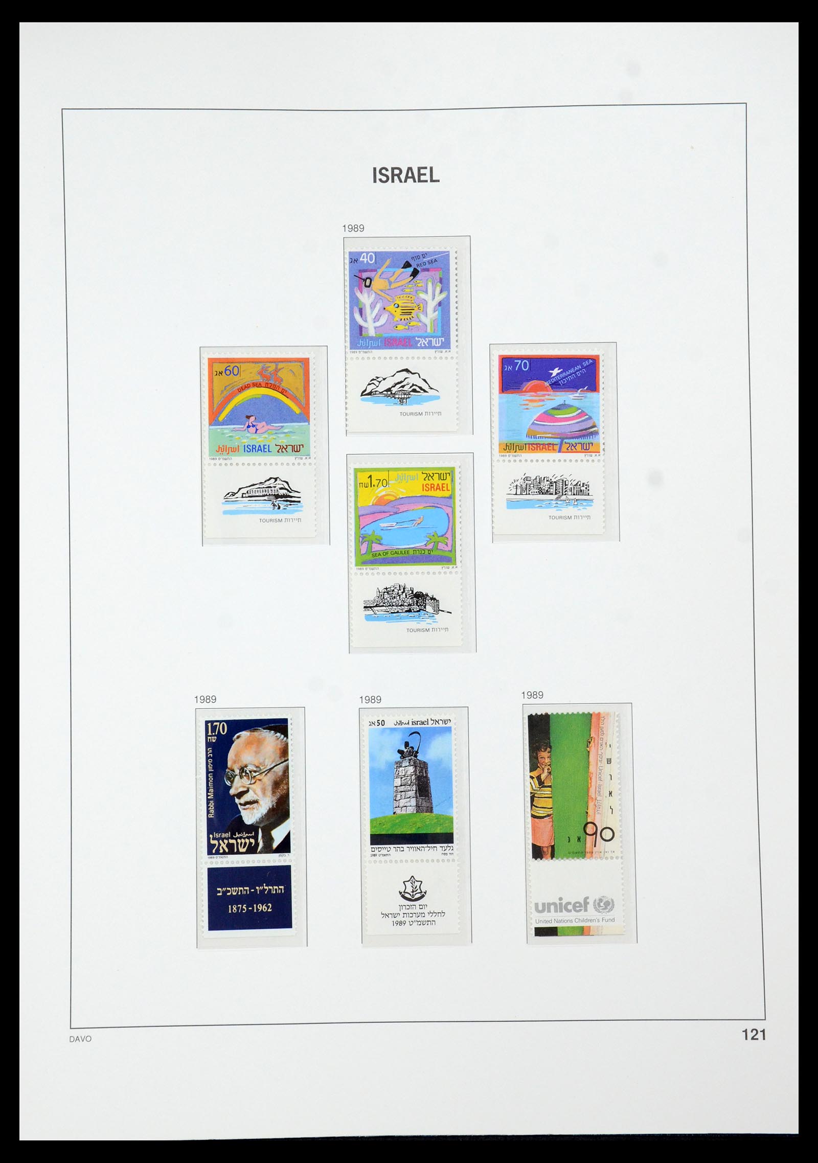 35868 151 - Postzegelverzameling 35868 Israël 1948-1989.