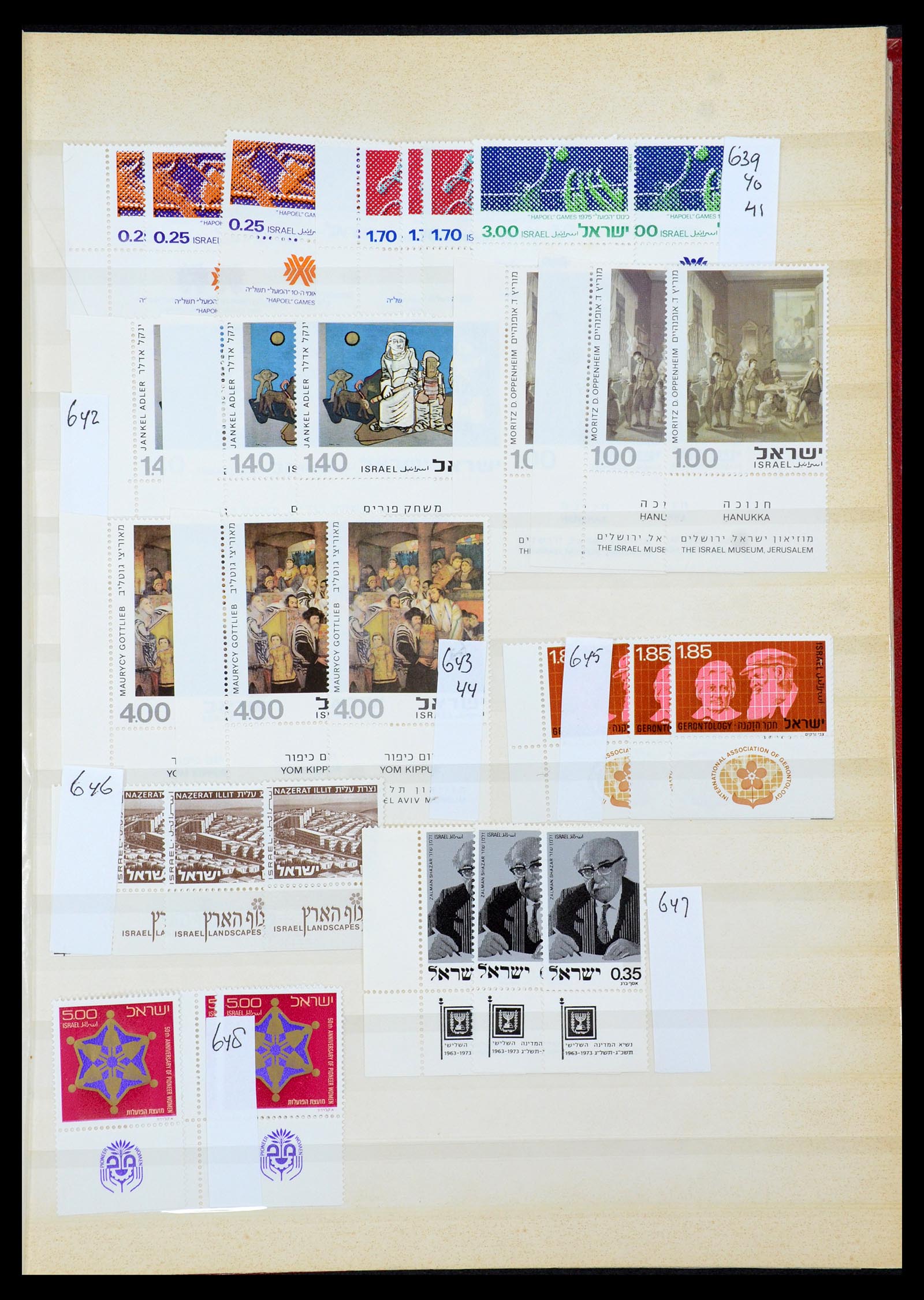 35869 071 - Postzegelverzameling 35869 Israël 1948-2013!