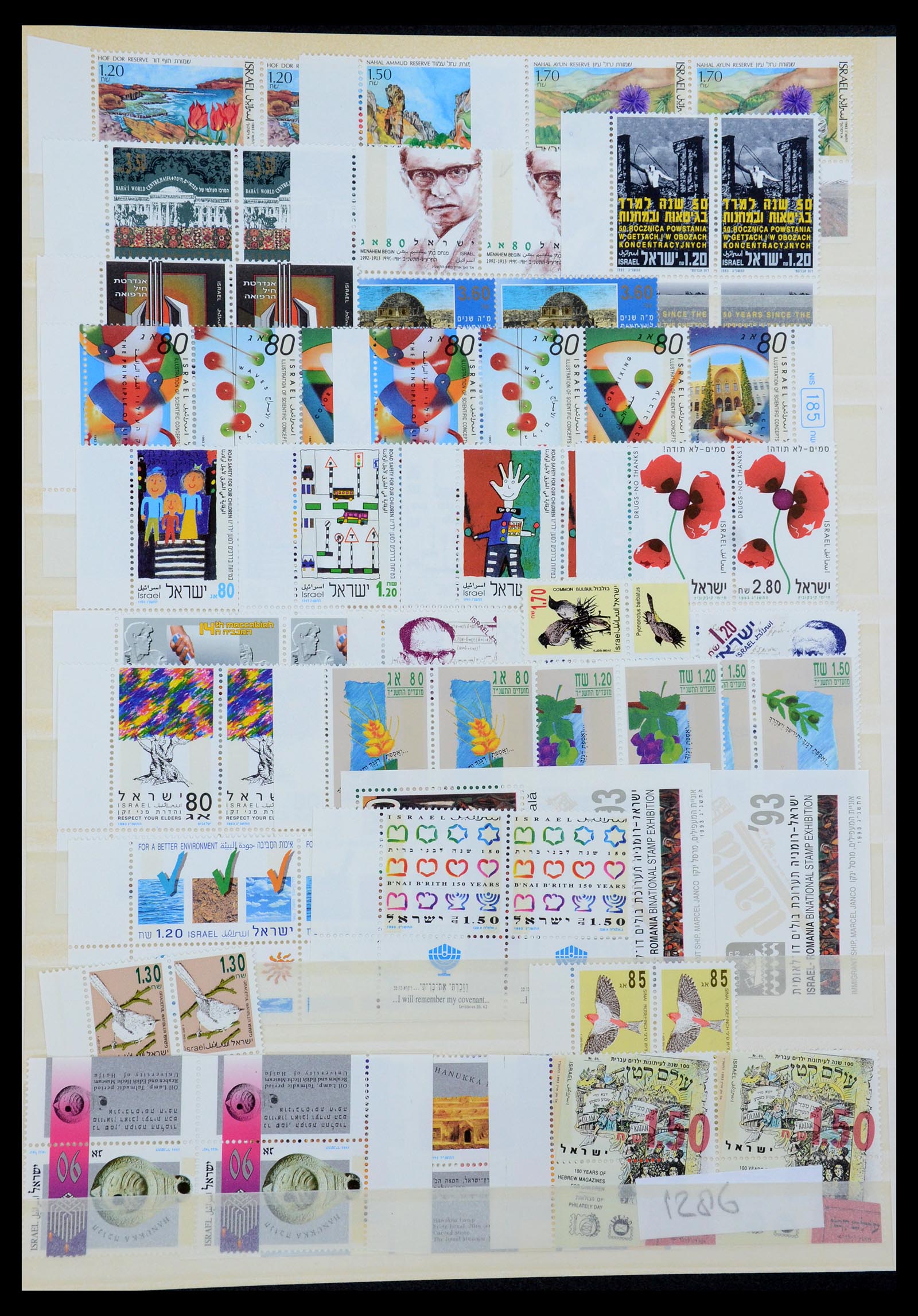 35869 119 - Postzegelverzameling 35869 Israël 1948-2013!