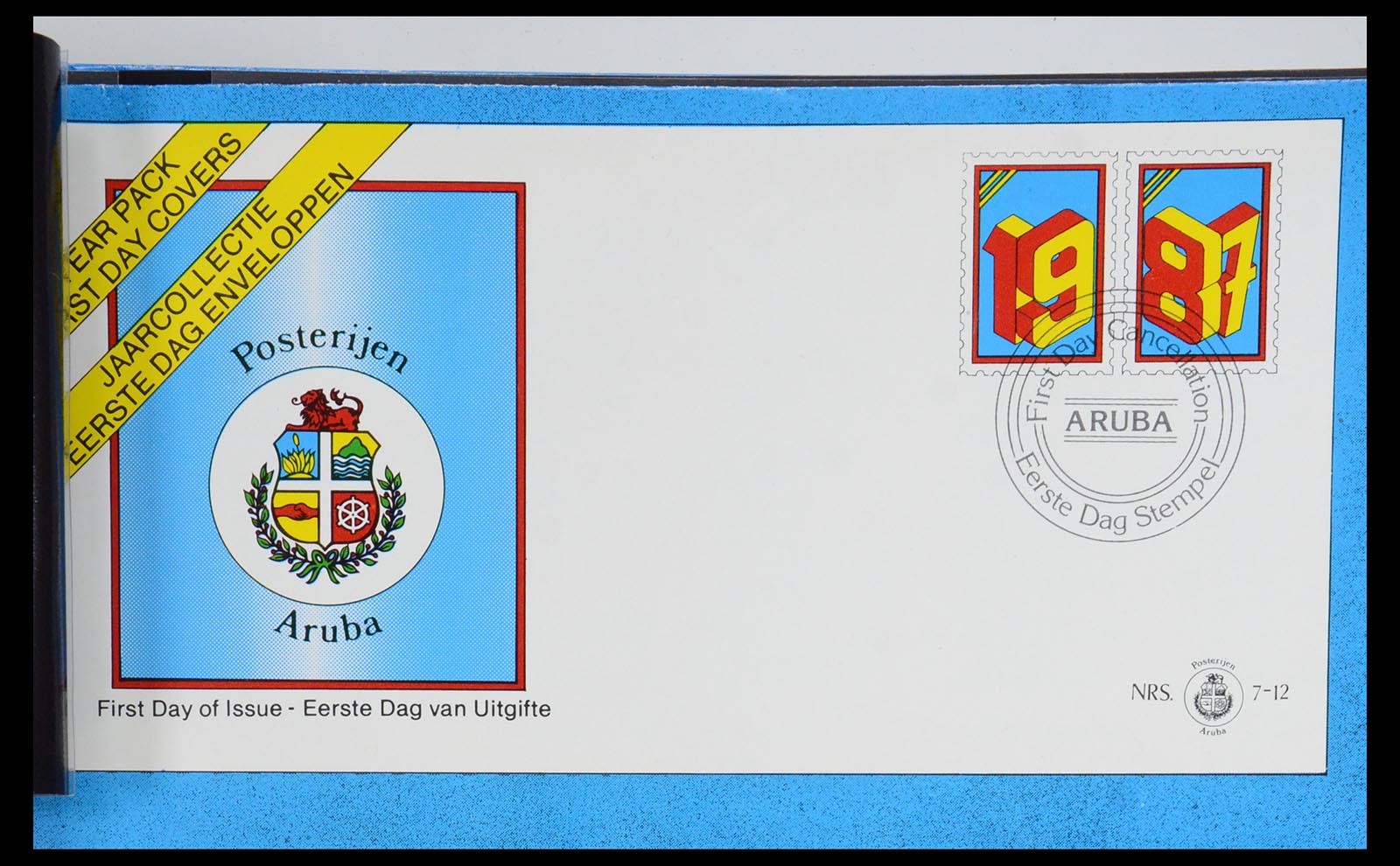 35871 007 - Postzegelverzameling 35871 Aruba 1986-1998.
