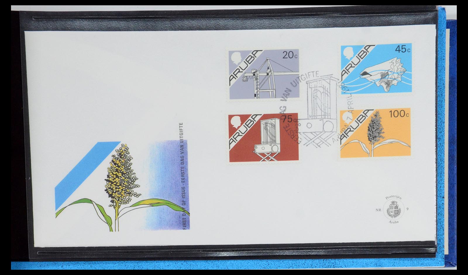 35871 010 - Postzegelverzameling 35871 Aruba 1986-1998.