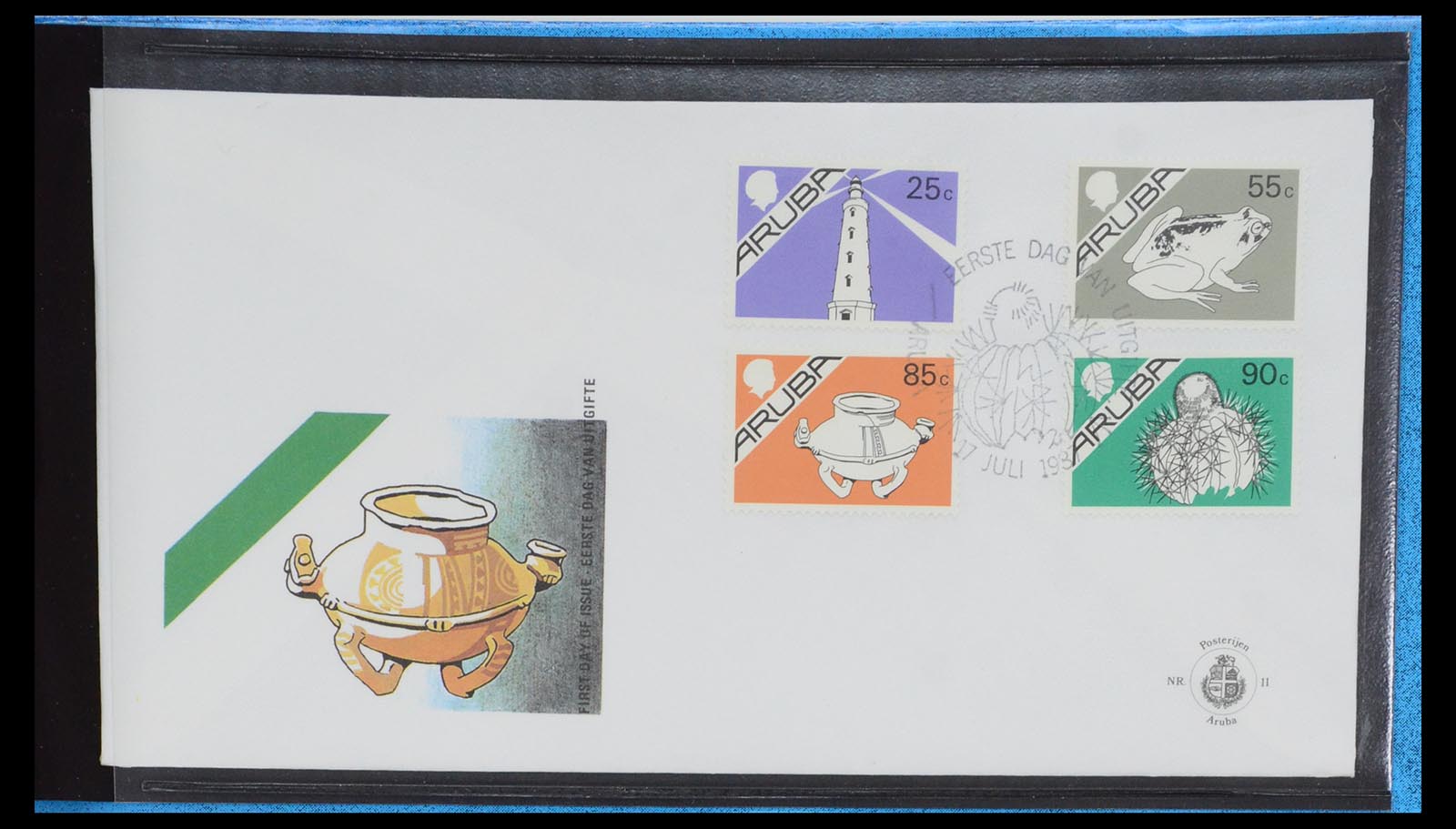 35871 012 - Postzegelverzameling 35871 Aruba 1986-1998.