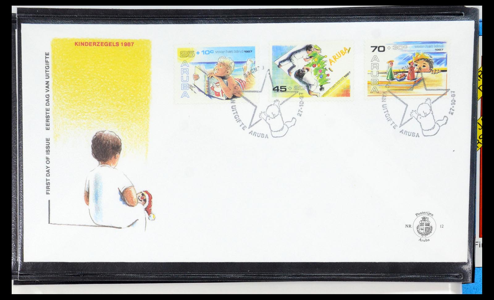 35871 013 - Postzegelverzameling 35871 Aruba 1986-1998.