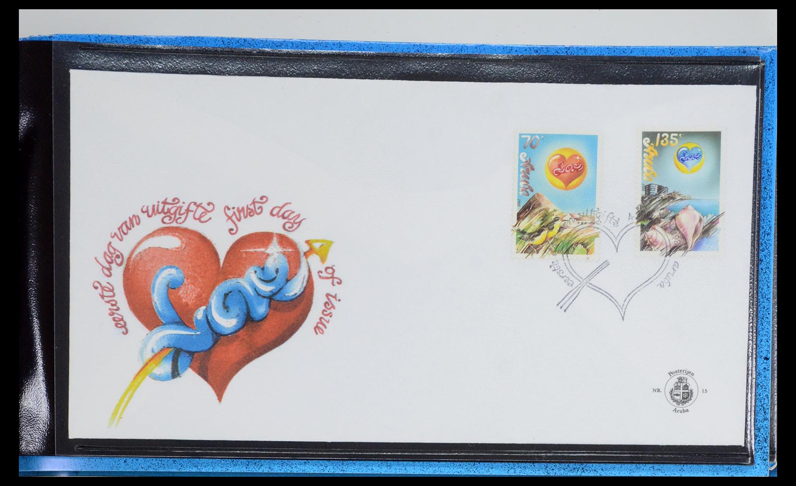 35871 016 - Postzegelverzameling 35871 Aruba 1986-1998.