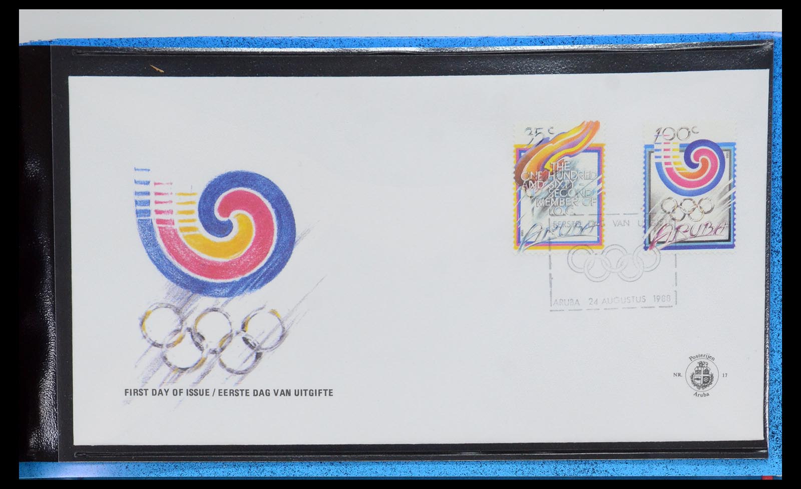 35871 018 - Postzegelverzameling 35871 Aruba 1986-1998.