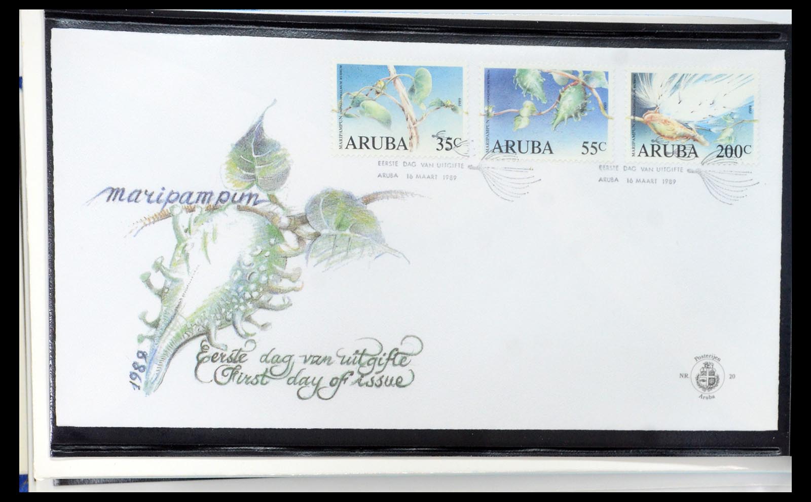 35871 021 - Stamp Collection 35871 Aruba 1986-1998.