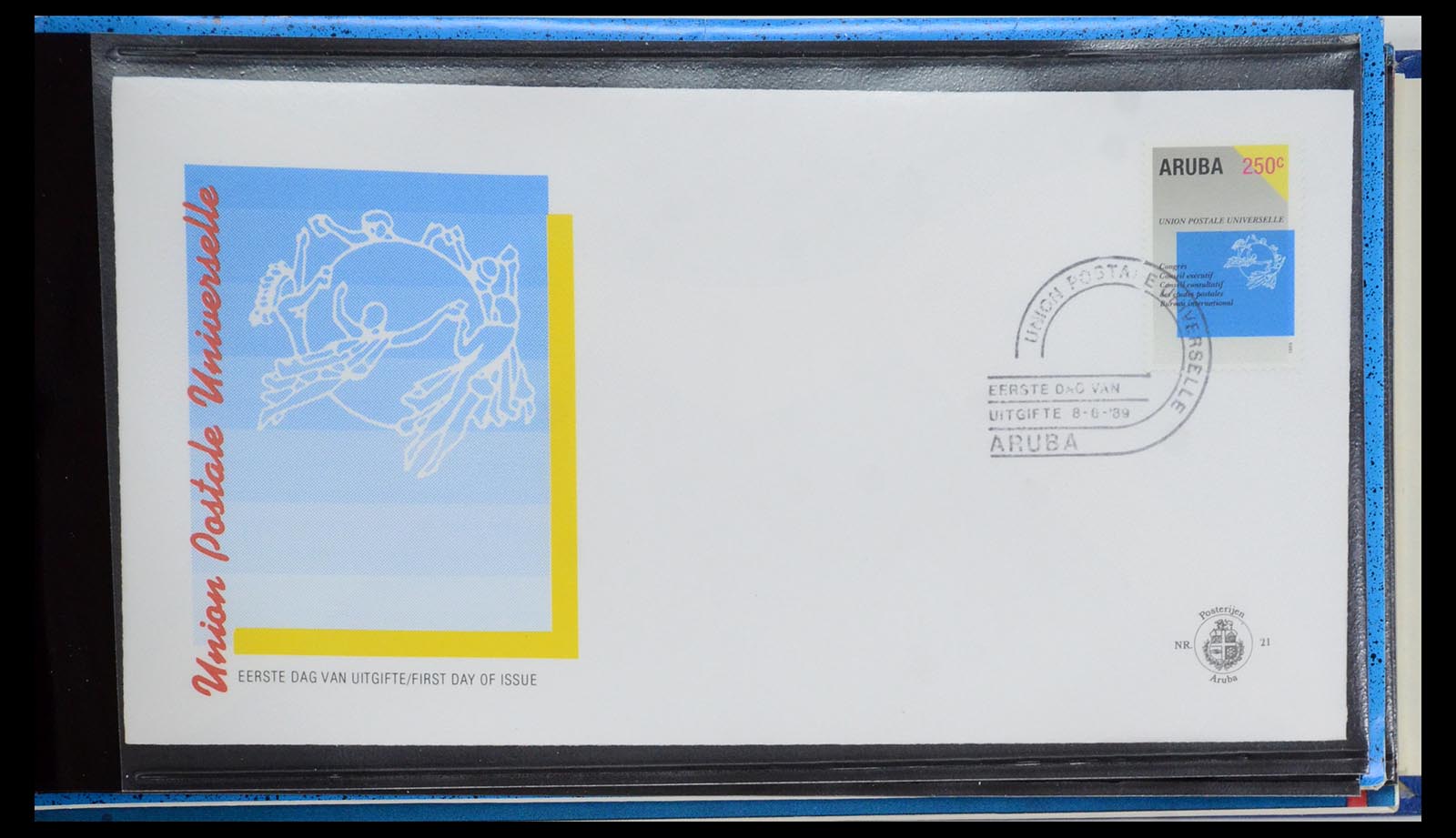 35871 022 - Postzegelverzameling 35871 Aruba 1986-1998.