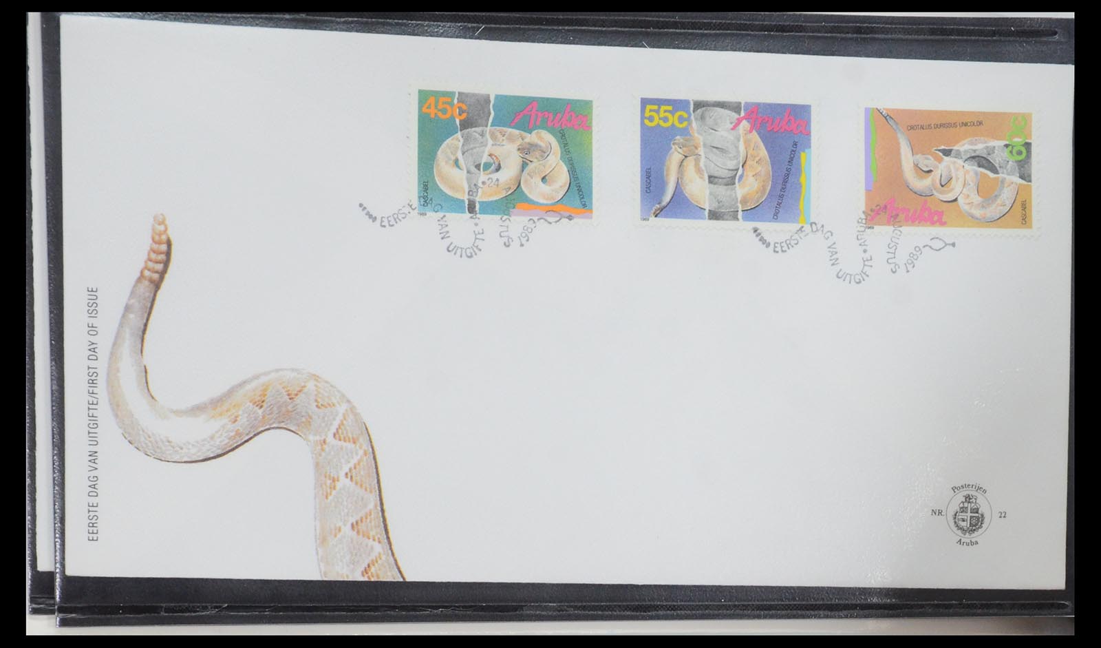 35871 024 - Postzegelverzameling 35871 Aruba 1986-1998.