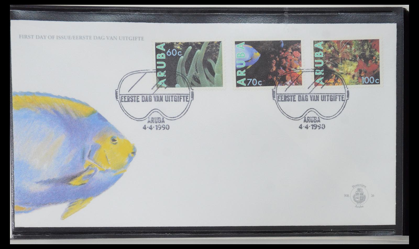 35871 027 - Postzegelverzameling 35871 Aruba 1986-1998.