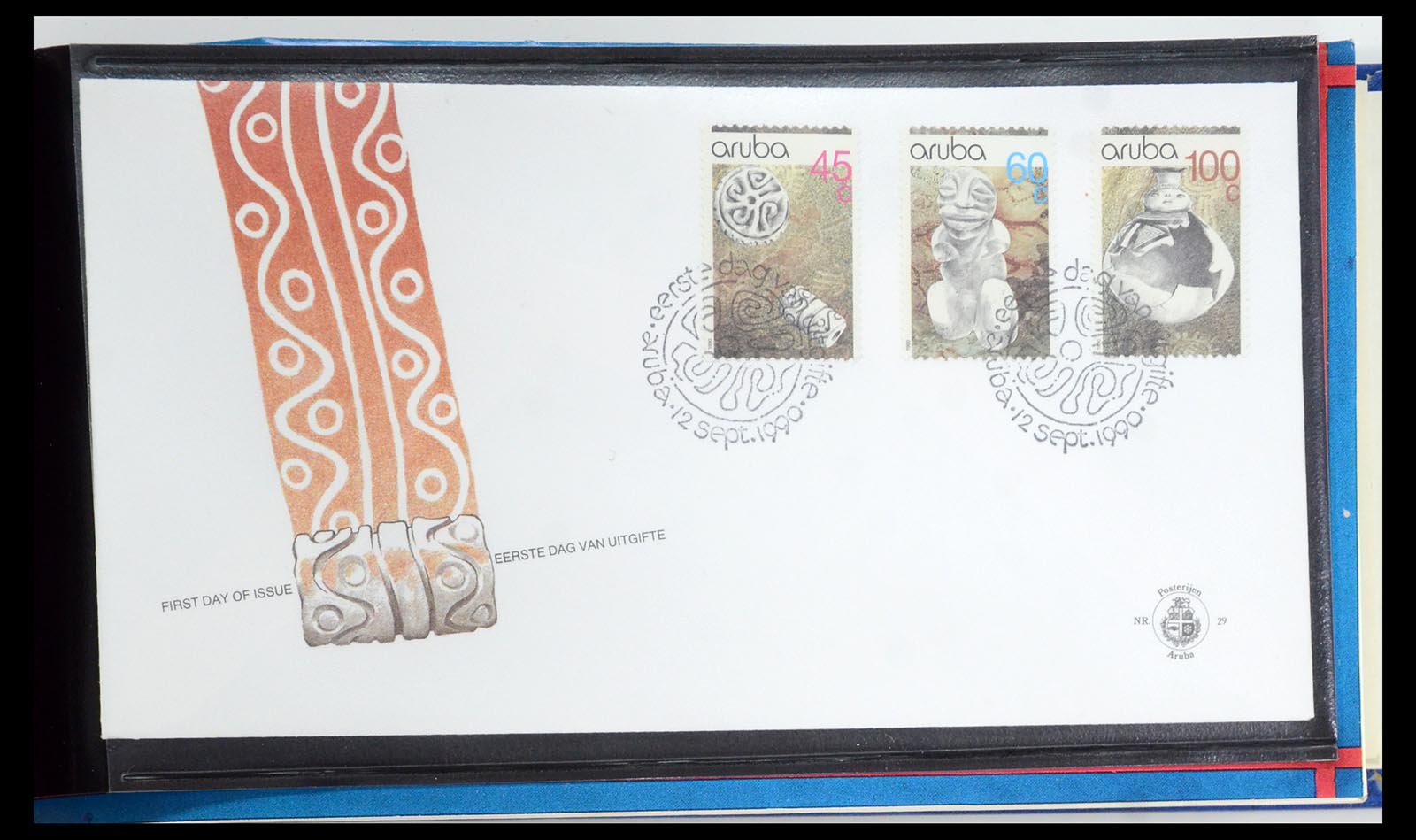 35871 030 - Postzegelverzameling 35871 Aruba 1986-1998.
