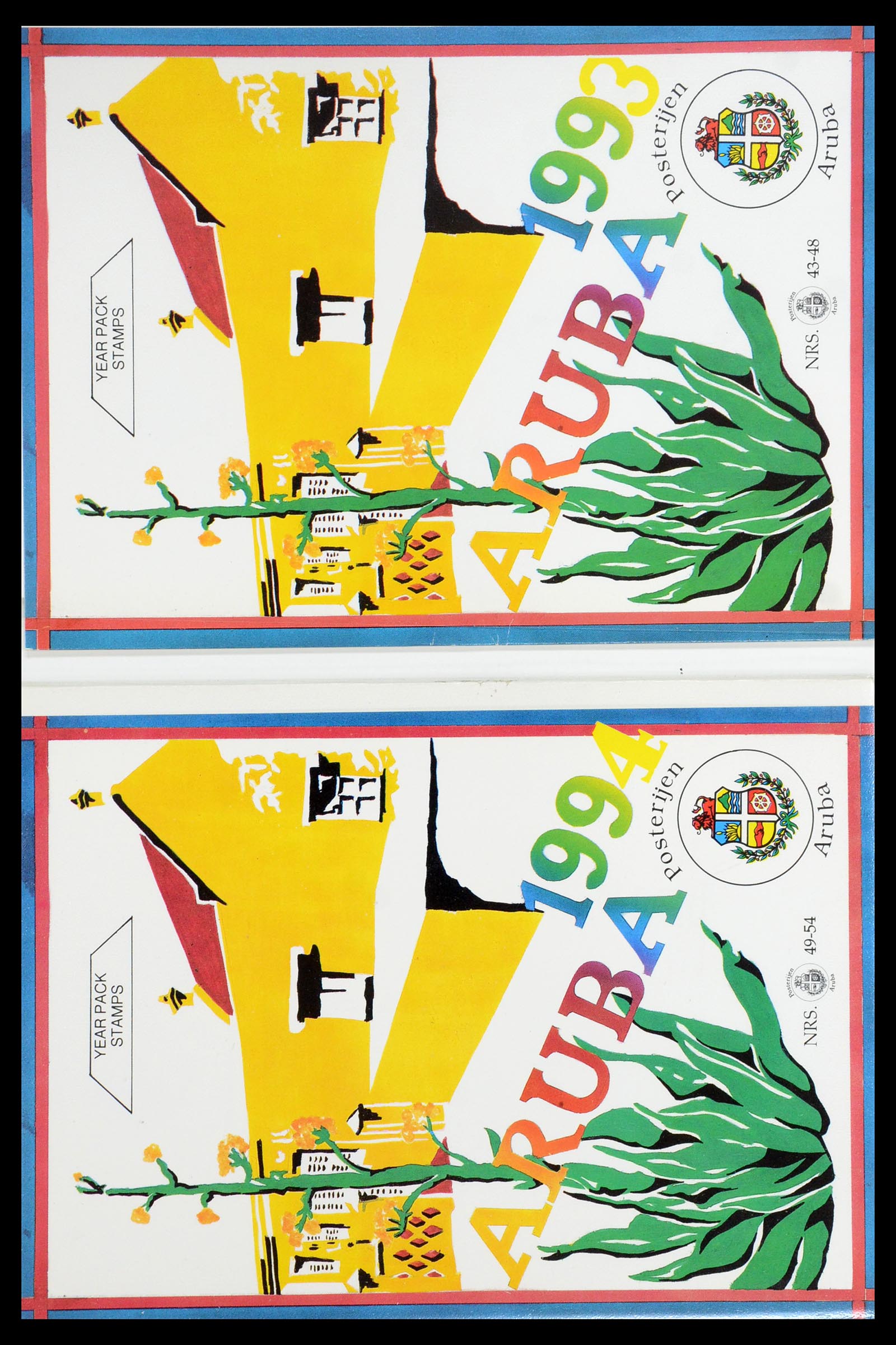 35871 044 - Stamp Collection 35871 Aruba 1986-1998.