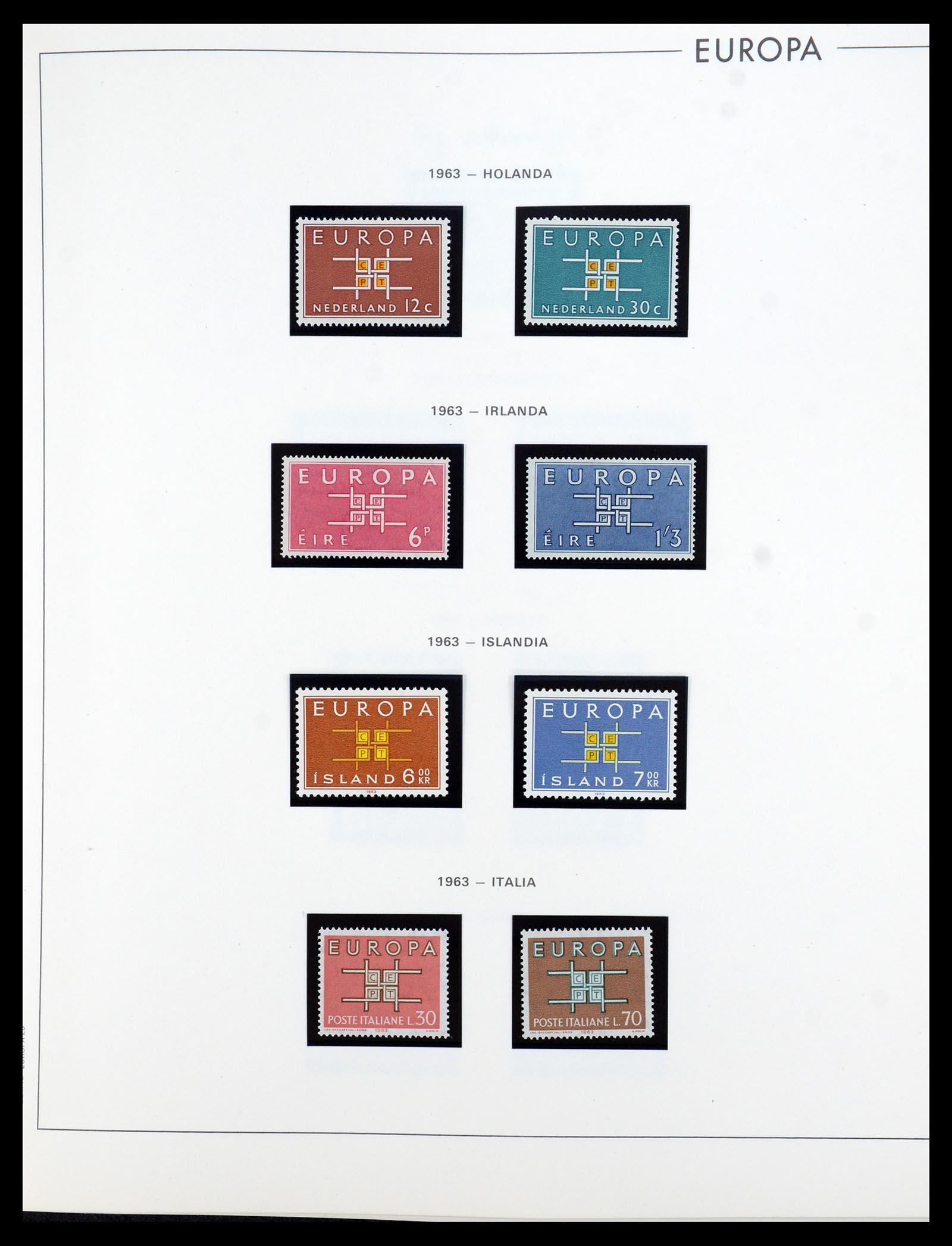 35872 022 - Postzegelverzameling 35872 Europa CEPT 1956-2006.