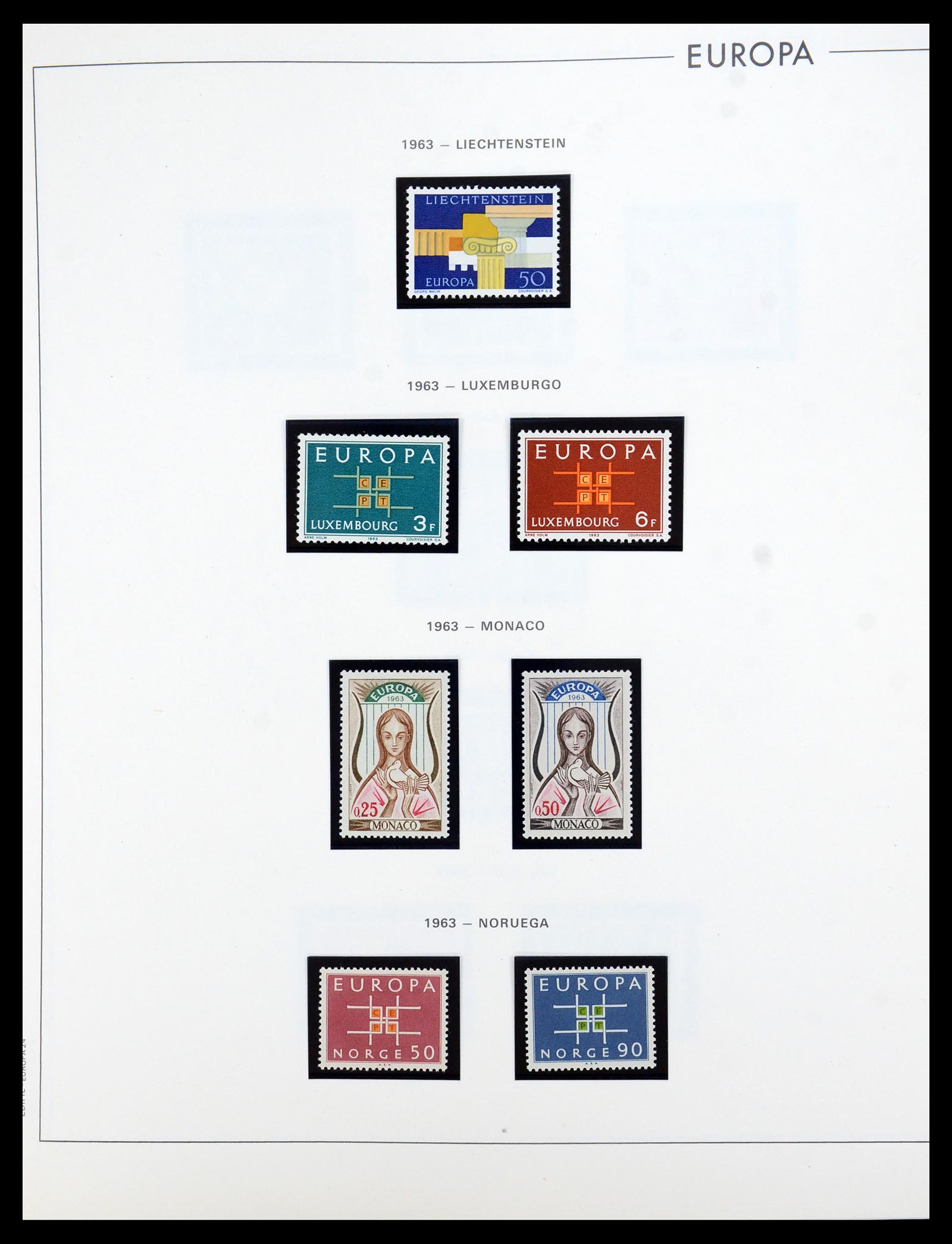 35872 023 - Postzegelverzameling 35872 Europa CEPT 1956-2006.