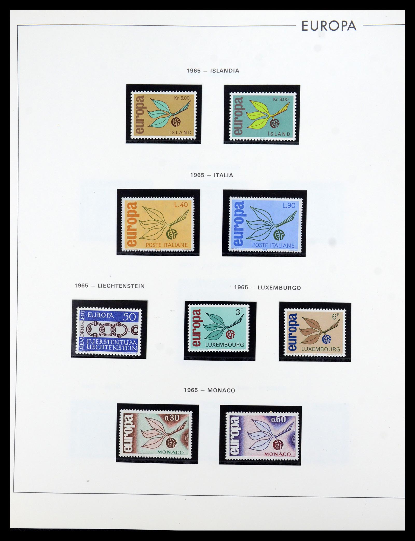 35872 031 - Postzegelverzameling 35872 Europa CEPT 1956-2006.
