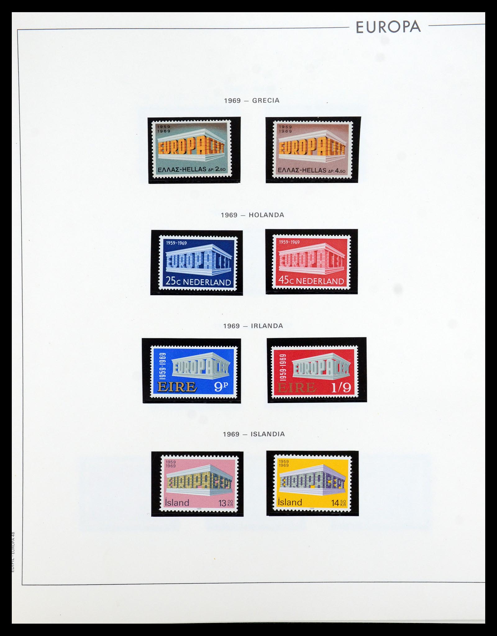 35872 046 - Postzegelverzameling 35872 Europa CEPT 1956-2006.