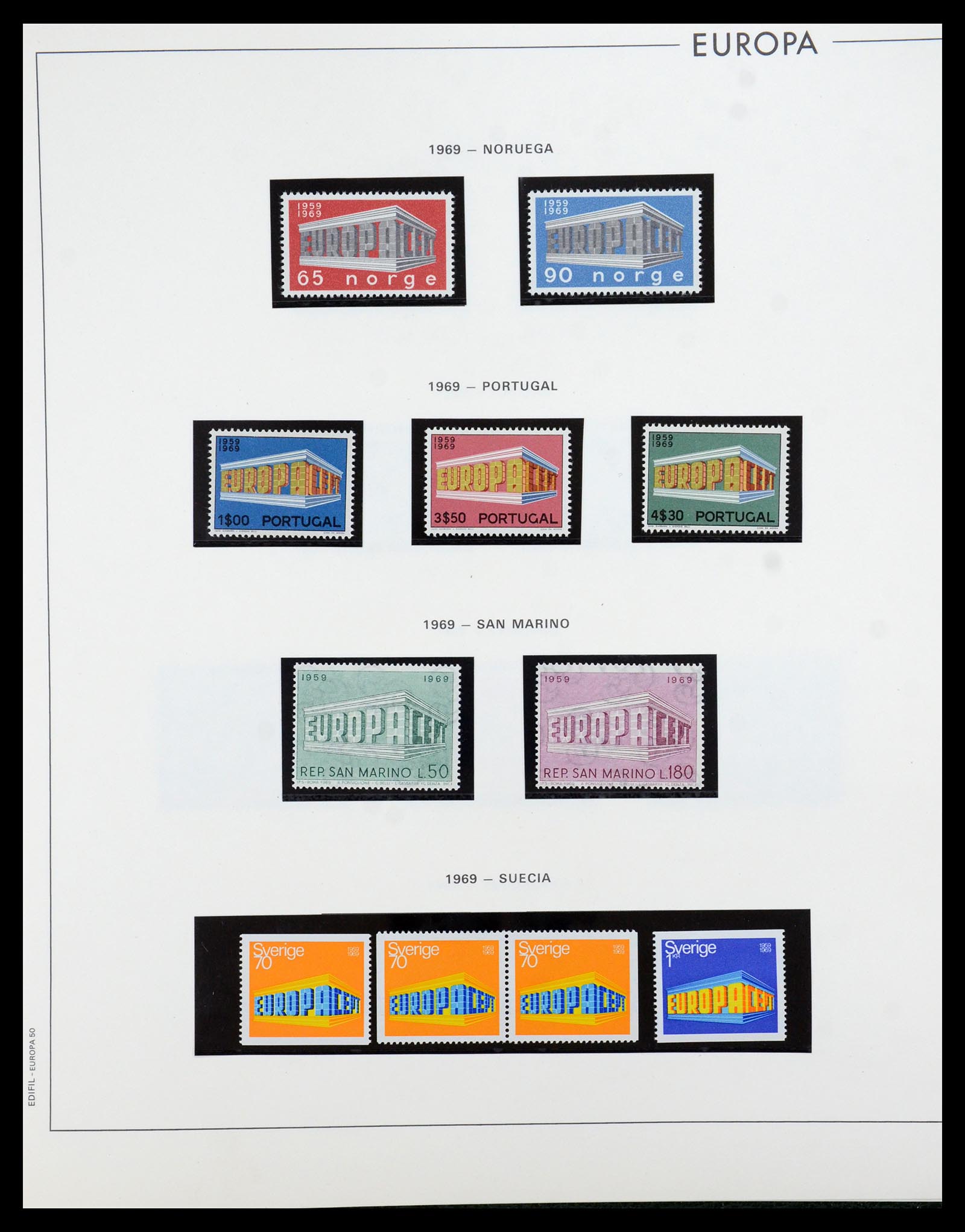 35872 048 - Stamp Collection 35872 Europa CEPT 1956-2006.