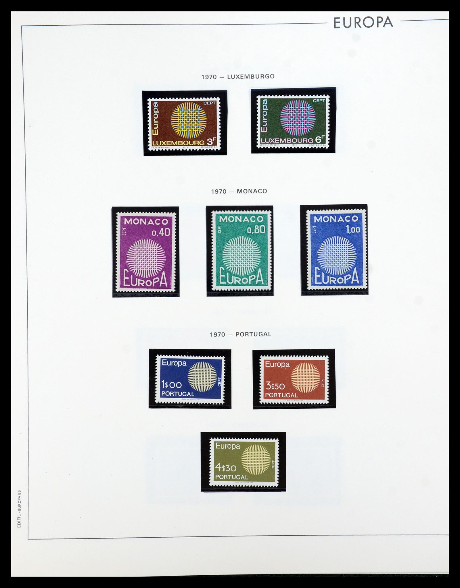 35872 053 - Postzegelverzameling 35872 Europa CEPT 1956-2006.