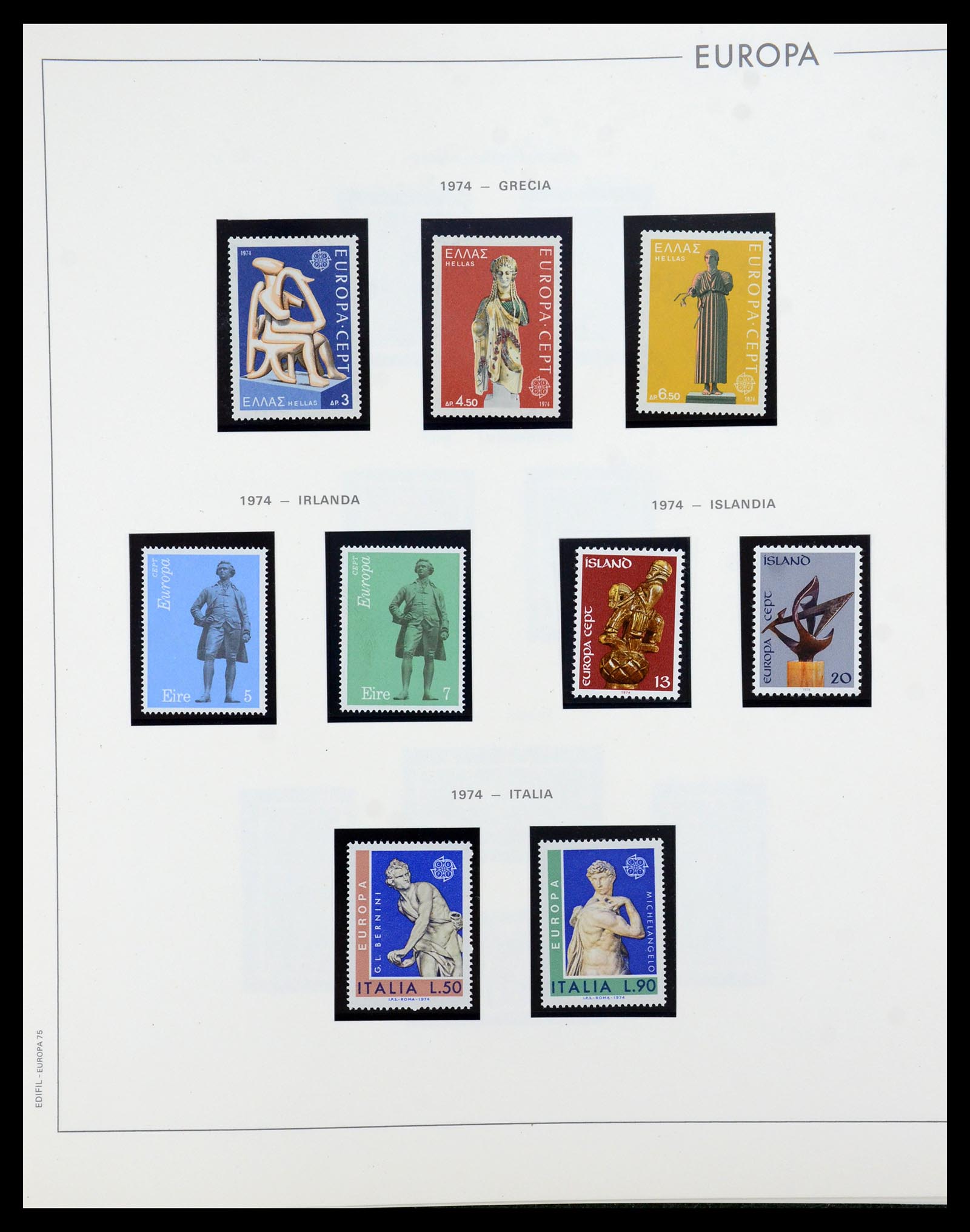 35872 070 - Postzegelverzameling 35872 Europa CEPT 1956-2006.