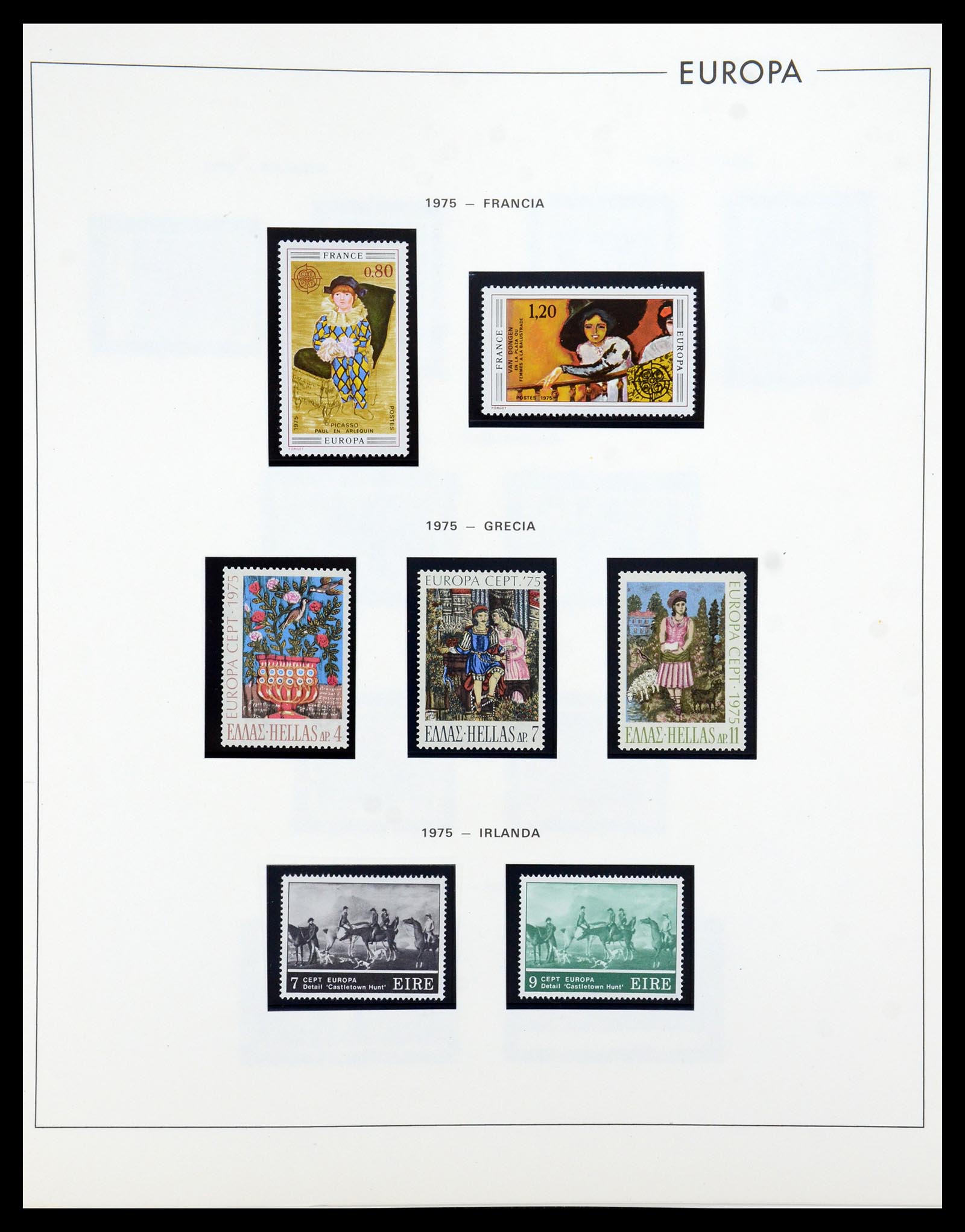 35872 076 - Postzegelverzameling 35872 Europa CEPT 1956-2006.