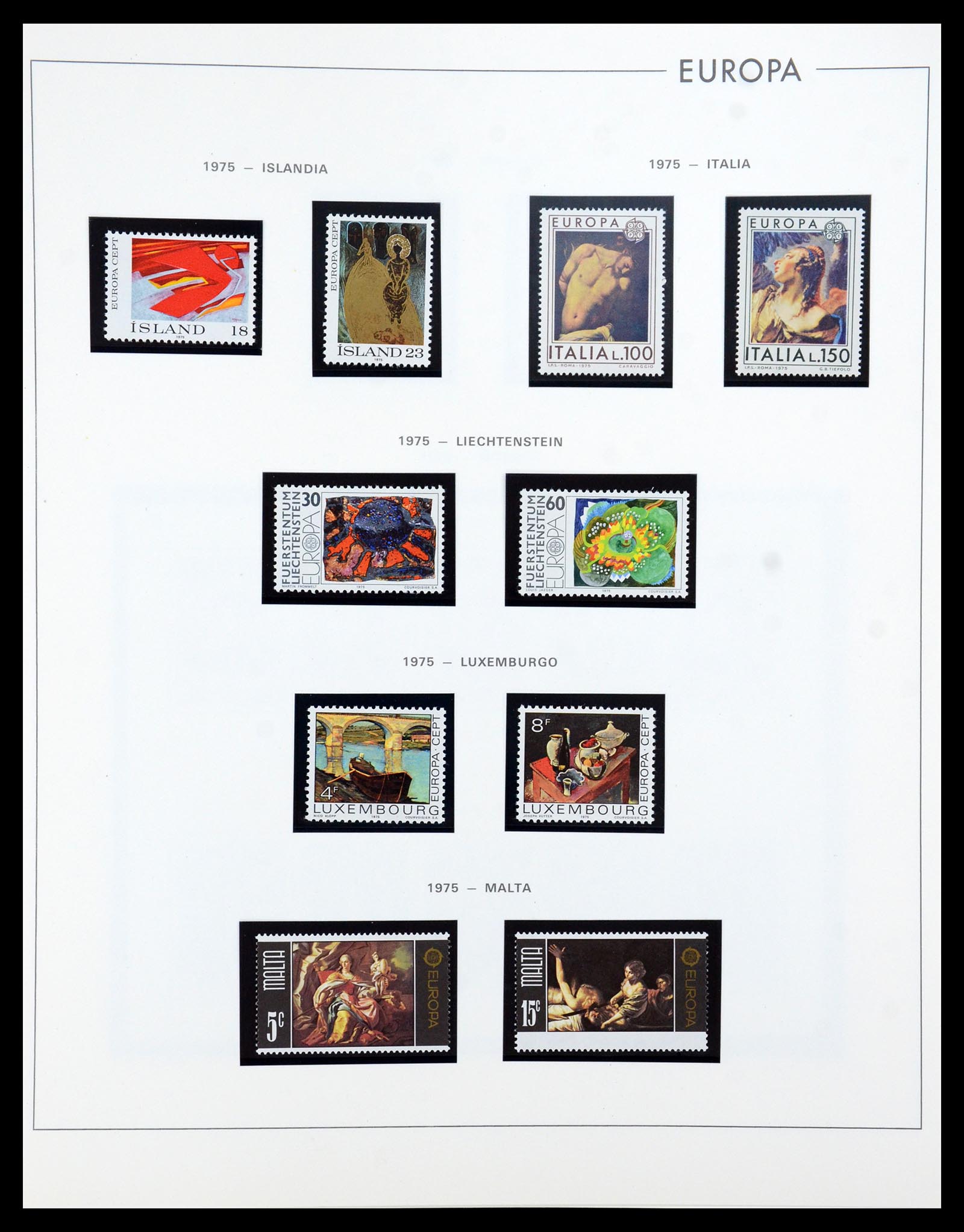 35872 077 - Postzegelverzameling 35872 Europa CEPT 1956-2006.