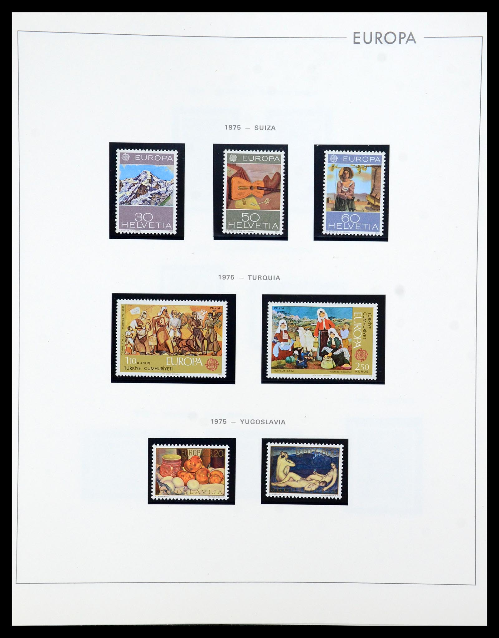 35872 081 - Postzegelverzameling 35872 Europa CEPT 1956-2006.