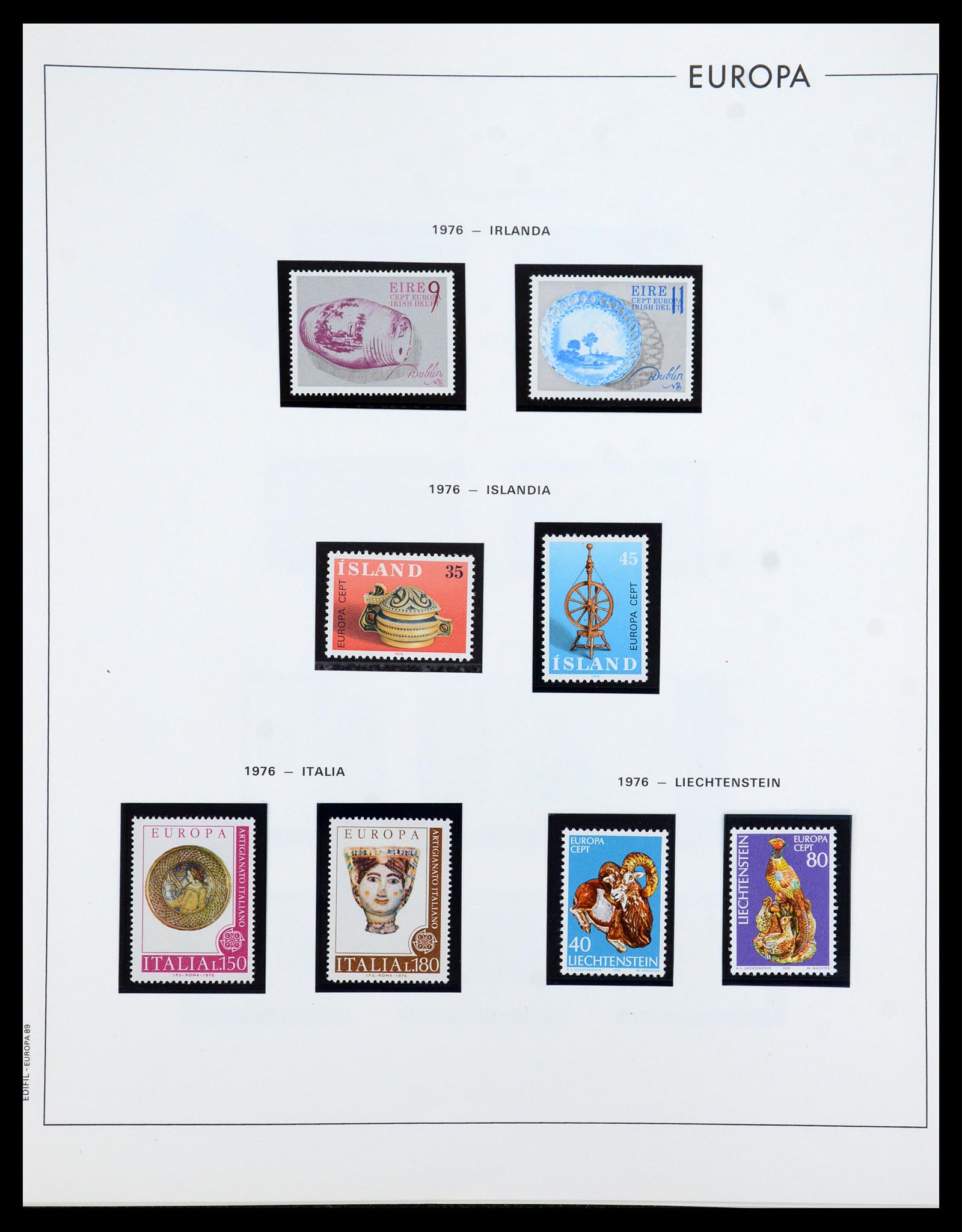 35872 084 - Postzegelverzameling 35872 Europa CEPT 1956-2006.