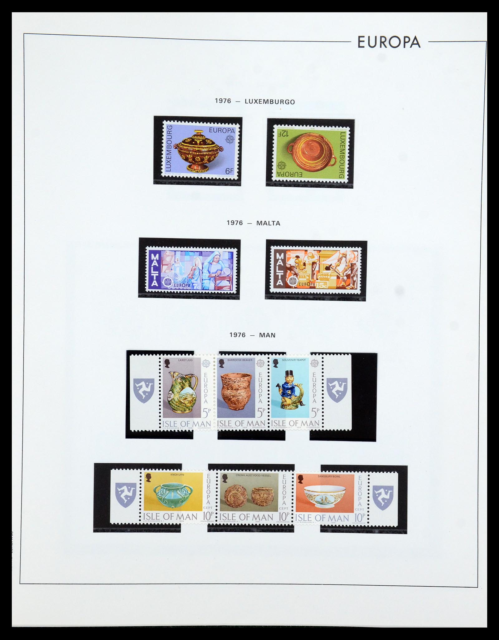 35872 085 - Postzegelverzameling 35872 Europa CEPT 1956-2006.