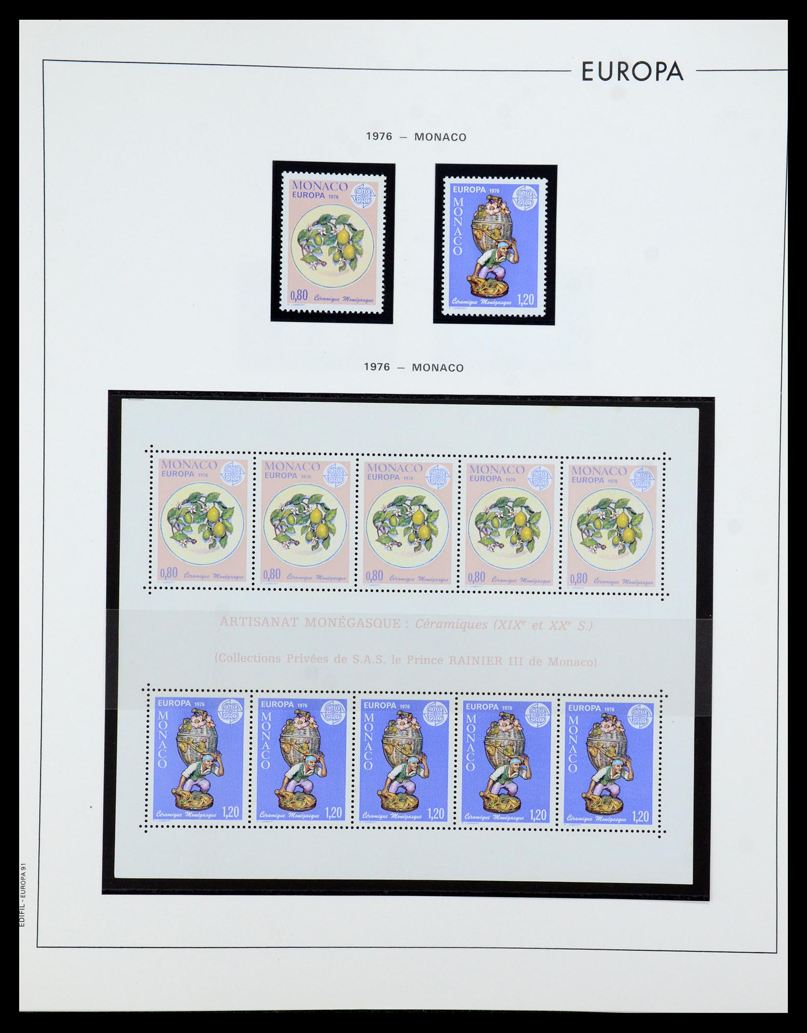 35872 086 - Postzegelverzameling 35872 Europa CEPT 1956-2006.