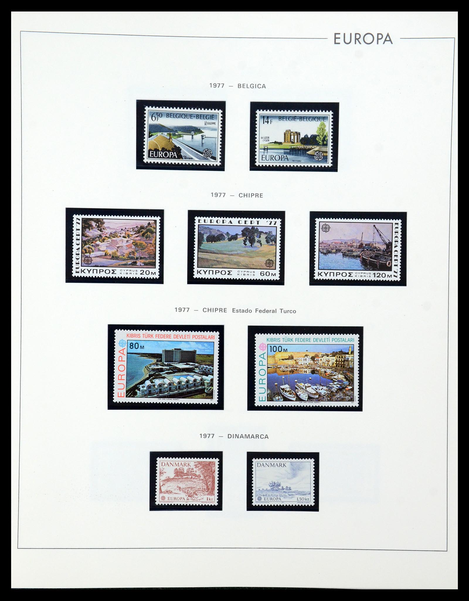35872 090 - Postzegelverzameling 35872 Europa CEPT 1956-2006.