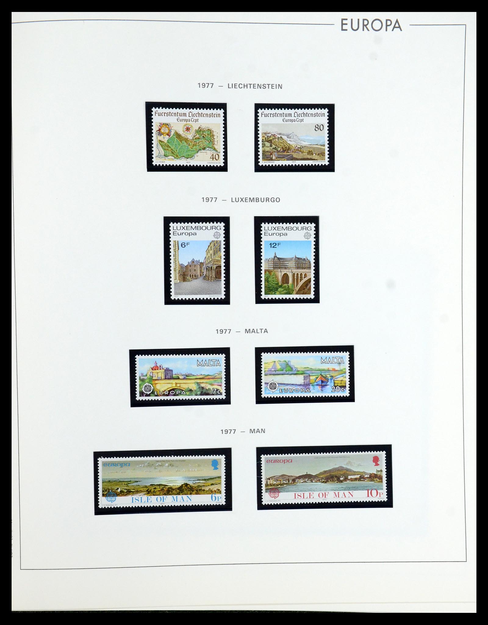35872 093 - Postzegelverzameling 35872 Europa CEPT 1956-2006.