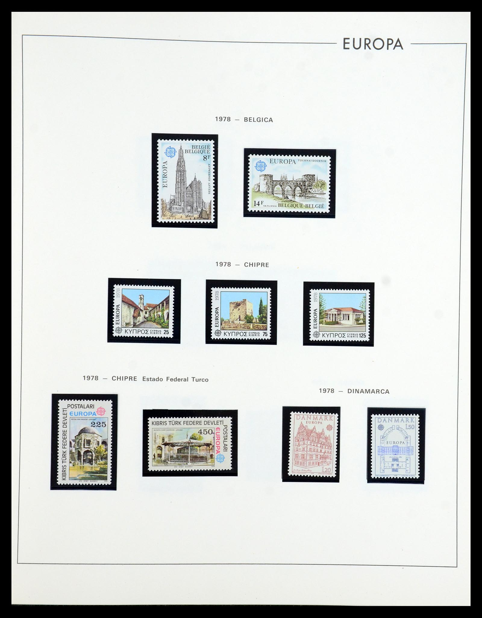 35872 098 - Postzegelverzameling 35872 Europa CEPT 1956-2006.