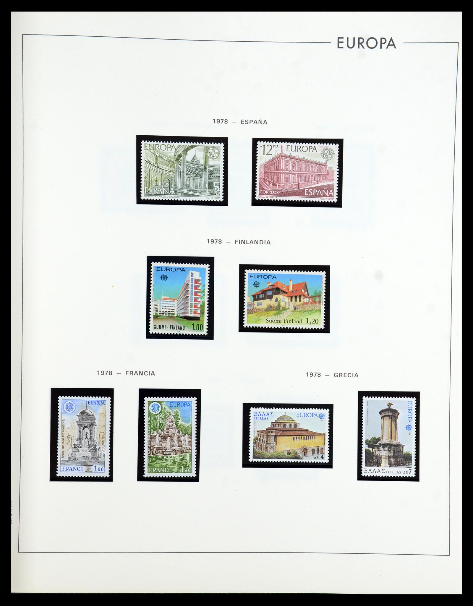 35872 099 - Postzegelverzameling 35872 Europa CEPT 1956-2006.