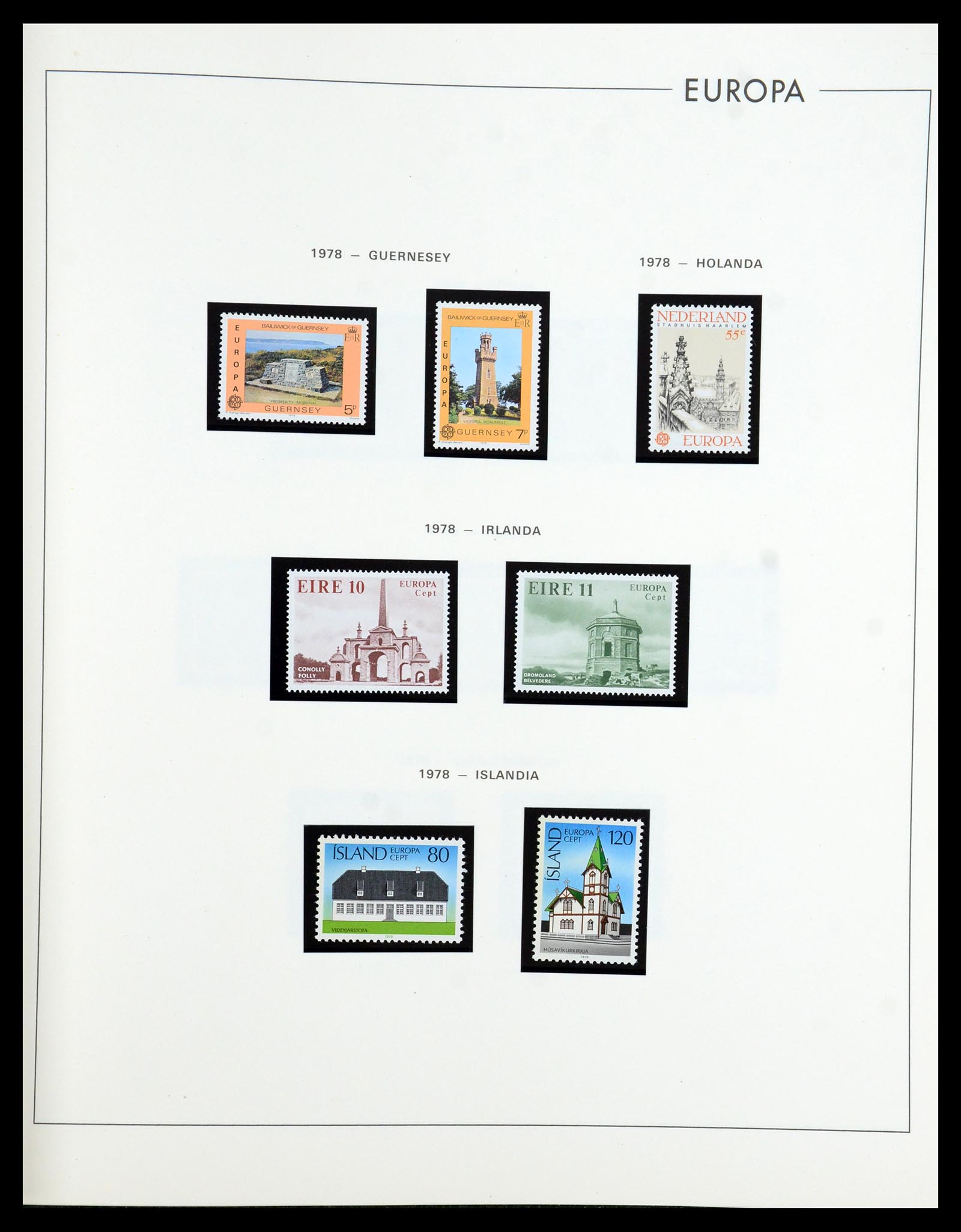35872 100 - Postzegelverzameling 35872 Europa CEPT 1956-2006.