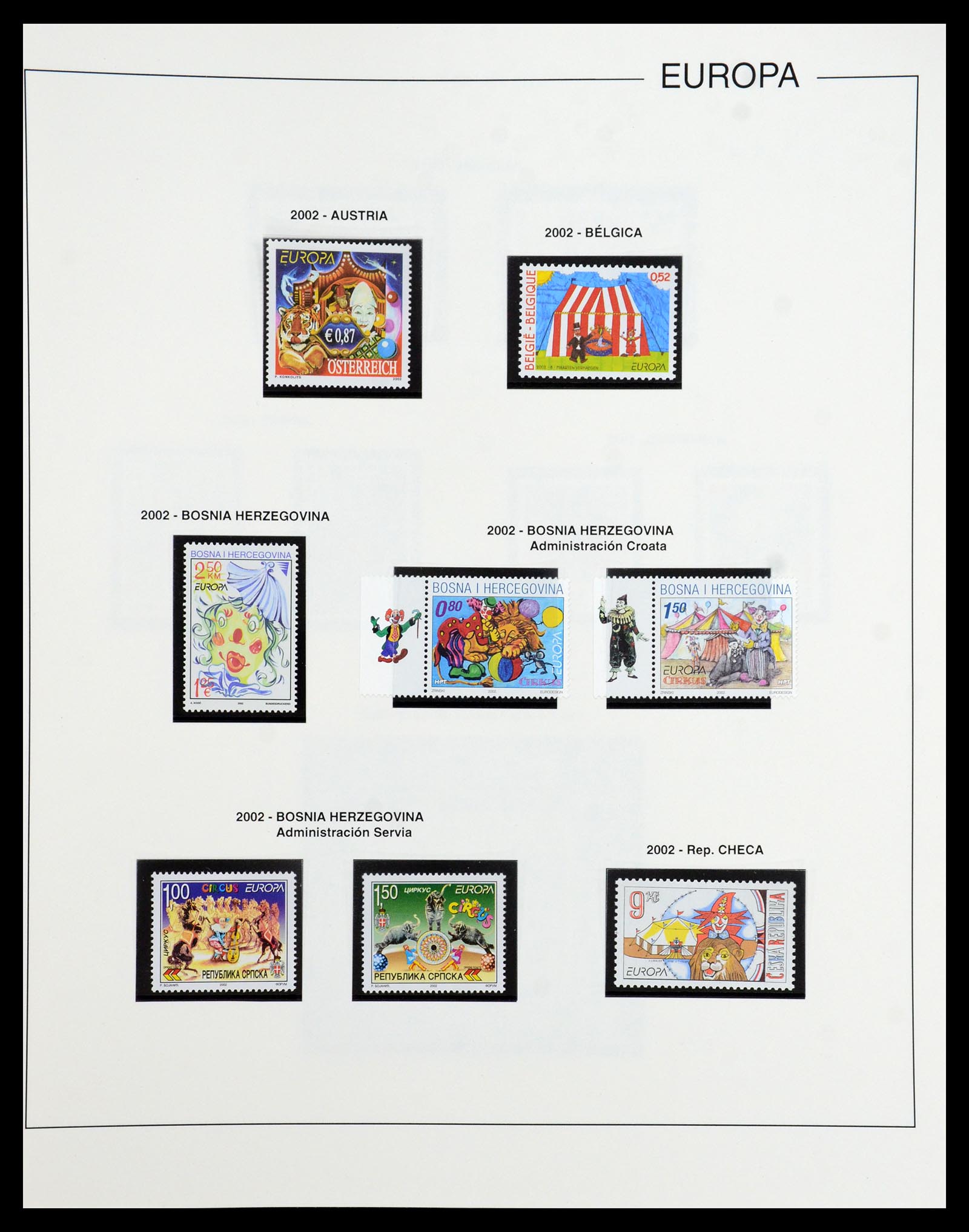35872 382 - Postzegelverzameling 35872 Europa CEPT 1956-2006.