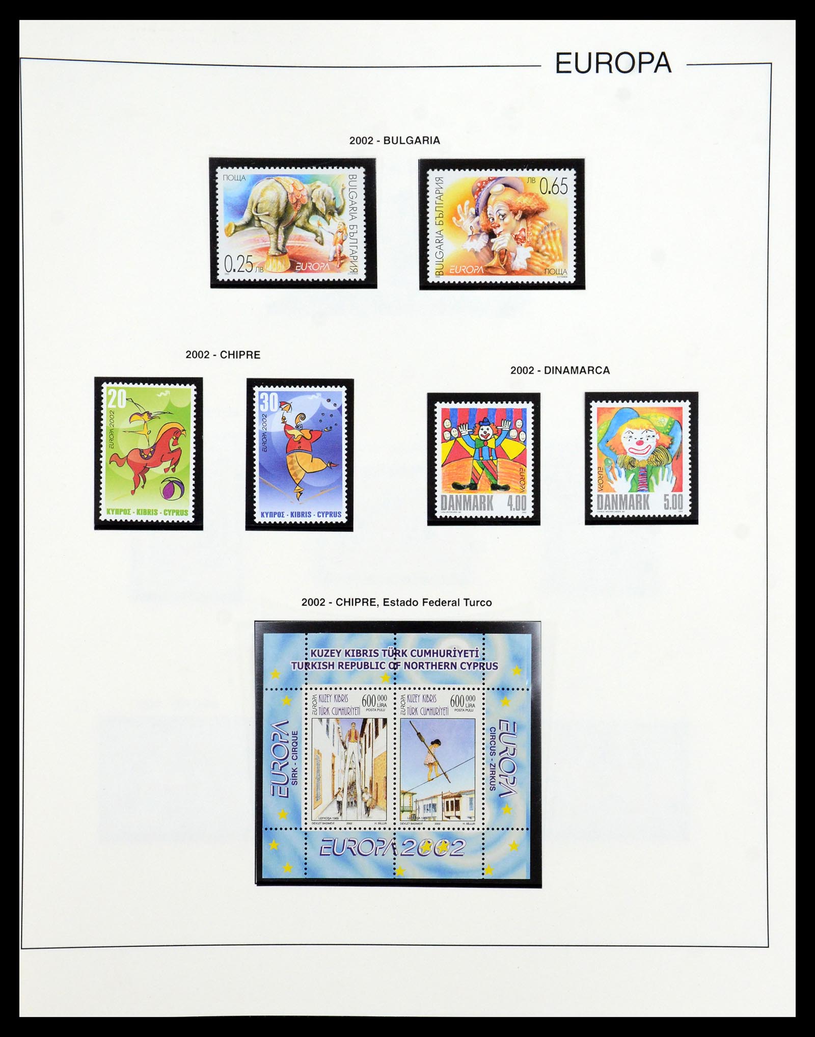 35872 383 - Postzegelverzameling 35872 Europa CEPT 1956-2006.