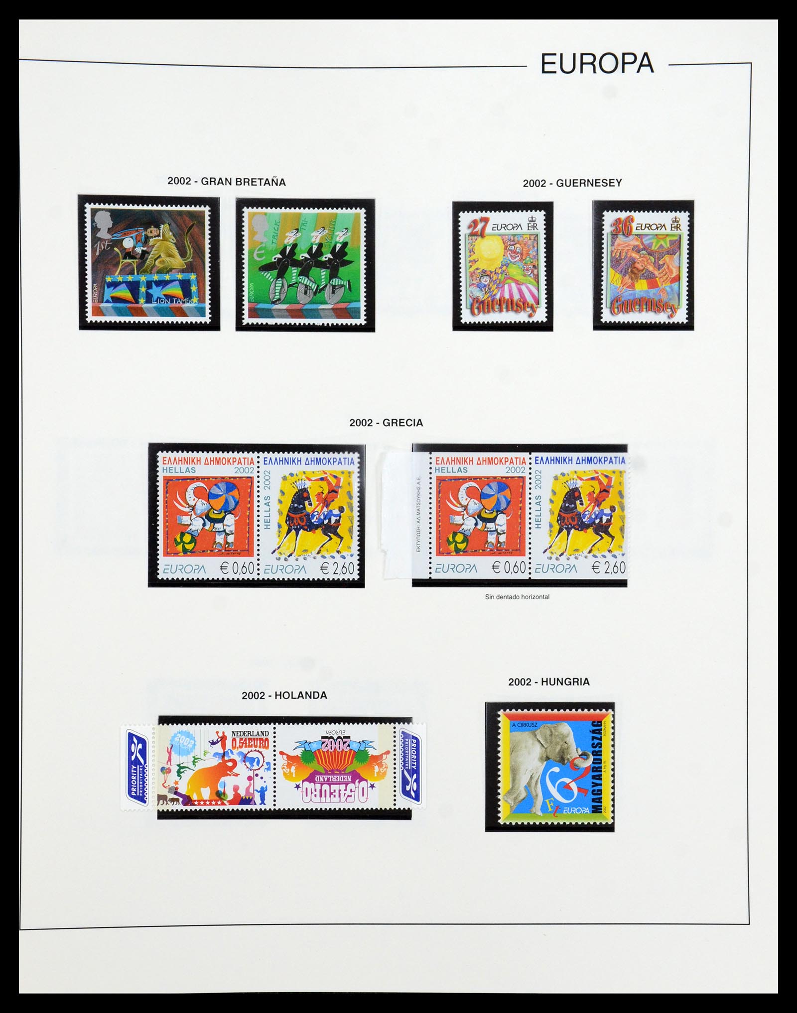 35872 386 - Postzegelverzameling 35872 Europa CEPT 1956-2006.