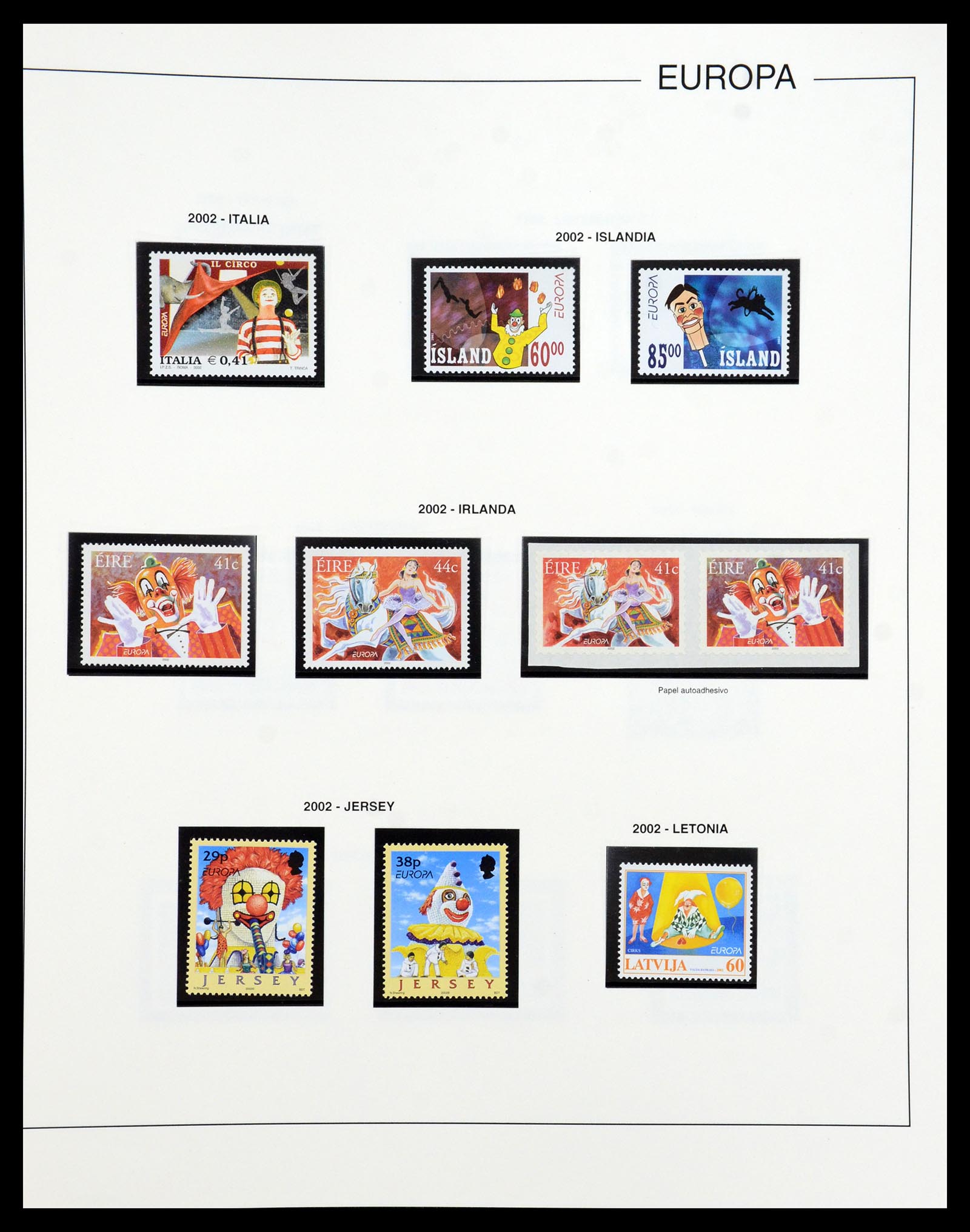 35872 387 - Postzegelverzameling 35872 Europa CEPT 1956-2006.