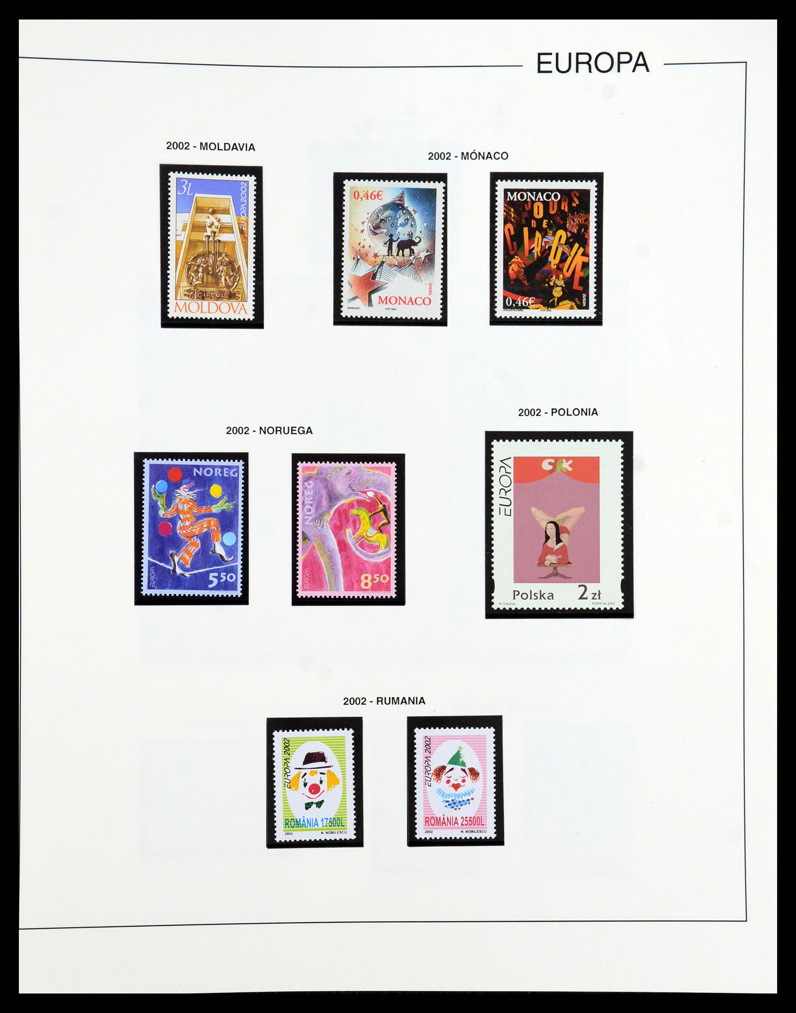 35872 389 - Postzegelverzameling 35872 Europa CEPT 1956-2006.