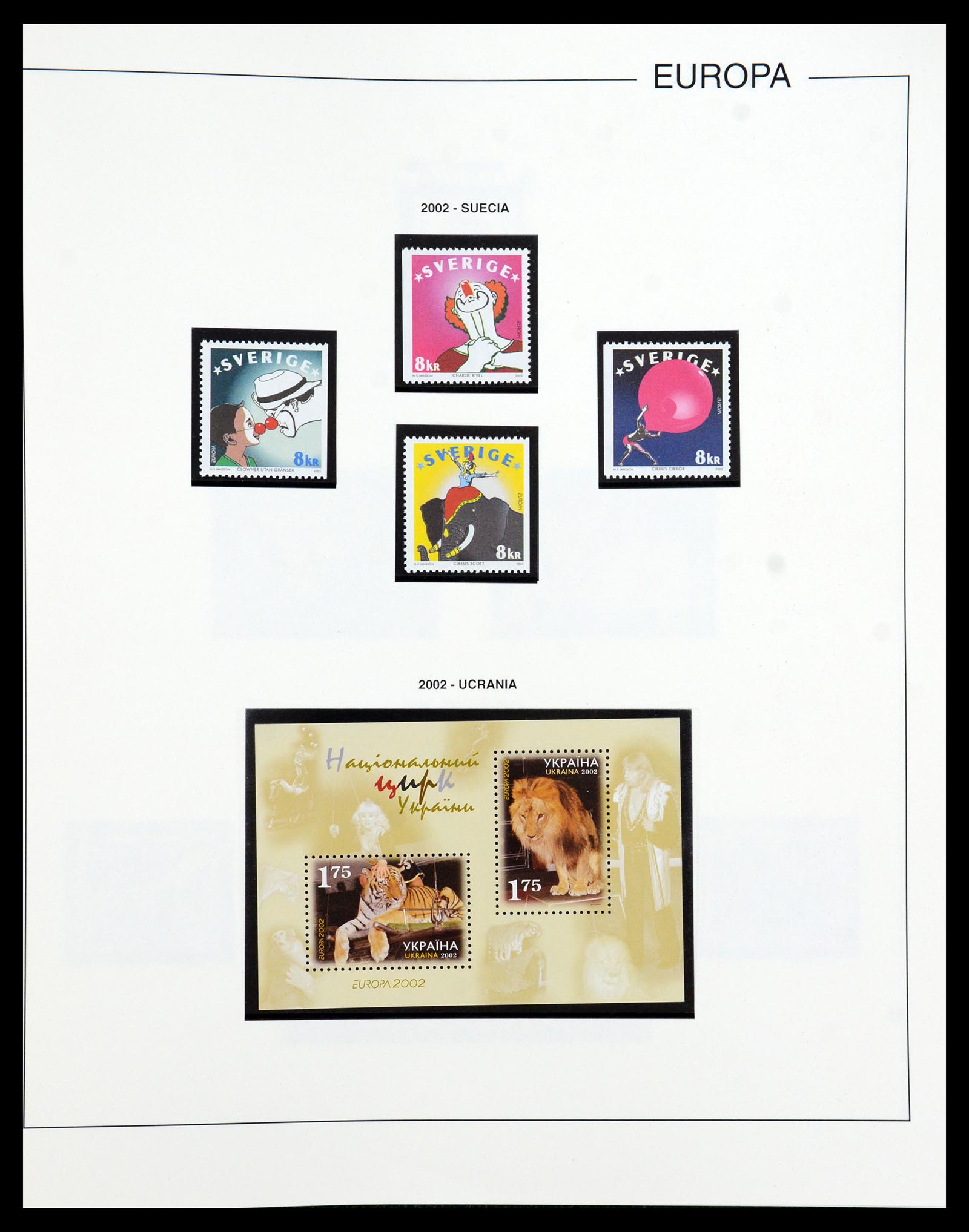 35872 392 - Postzegelverzameling 35872 Europa CEPT 1956-2006.