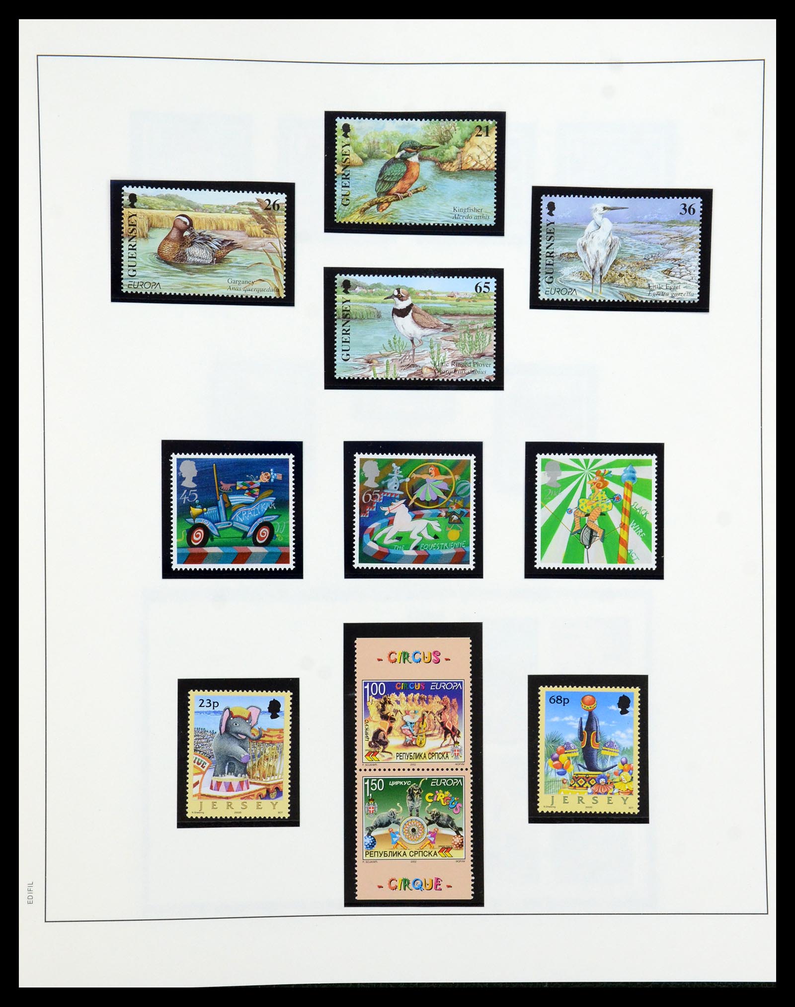 35872 395 - Postzegelverzameling 35872 Europa CEPT 1956-2006.