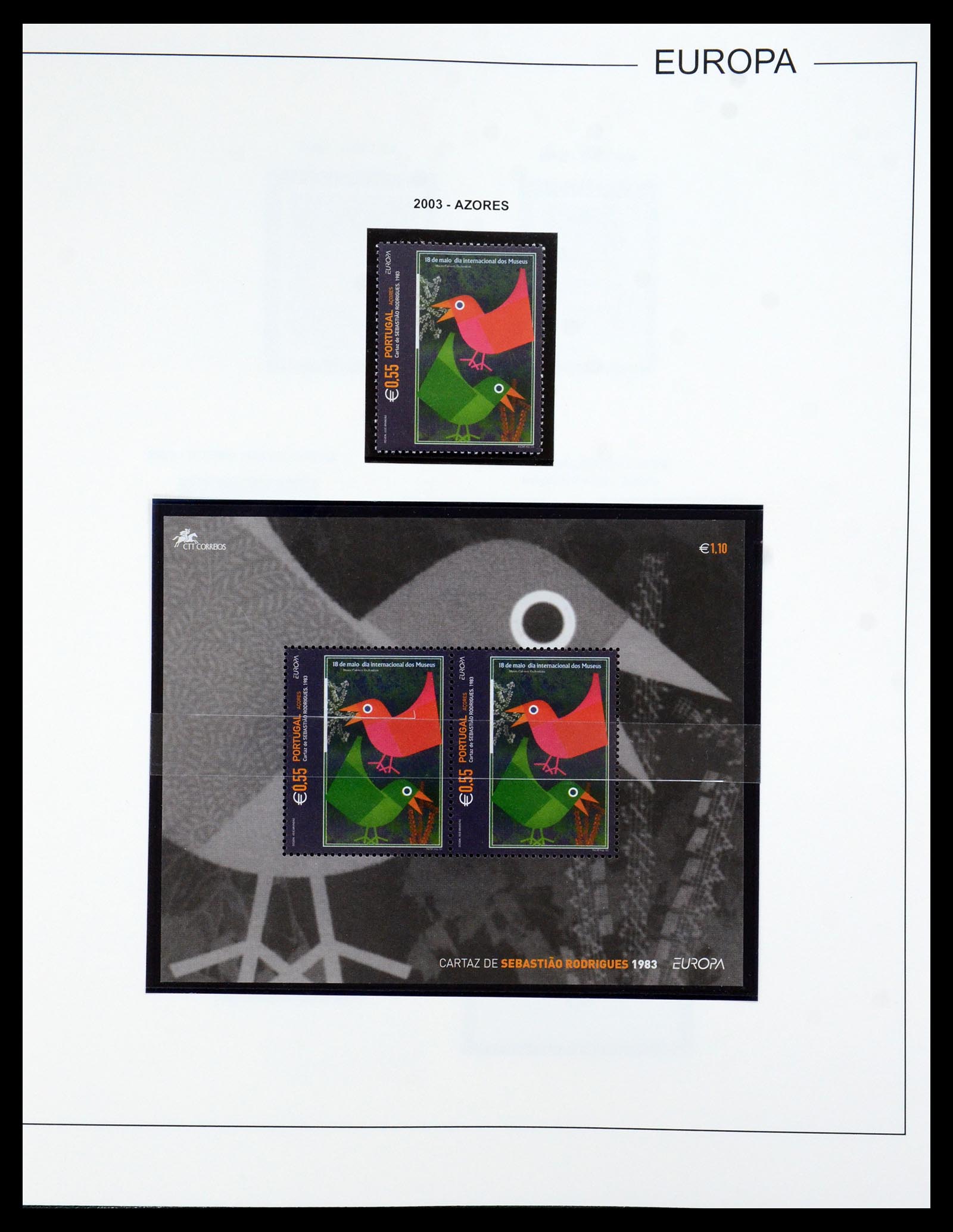 35872 399 - Postzegelverzameling 35872 Europa CEPT 1956-2006.