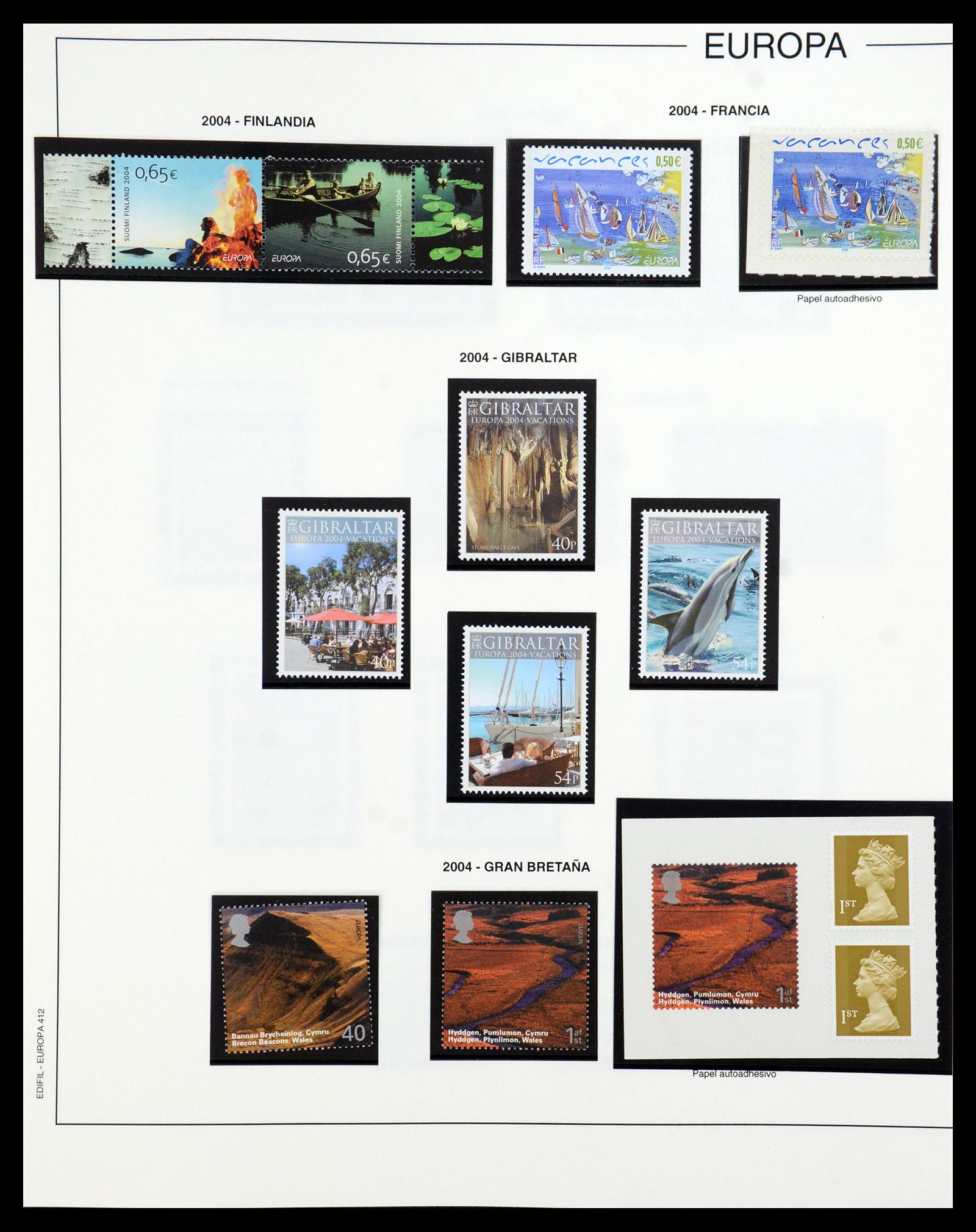 35872 421 - Postzegelverzameling 35872 Europa CEPT 1956-2006.